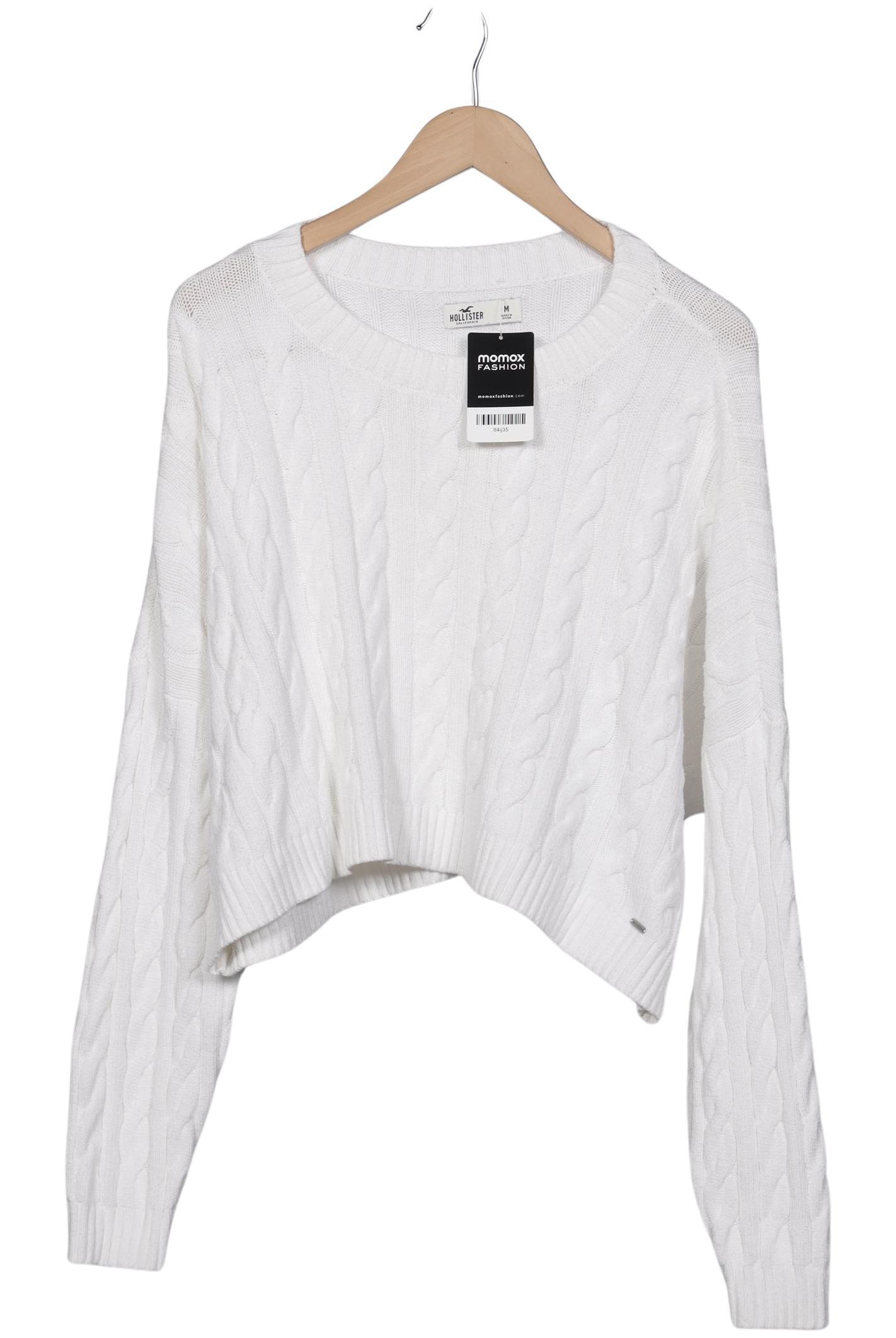 

Hollister Damen Pullover, weiß, Gr. 38