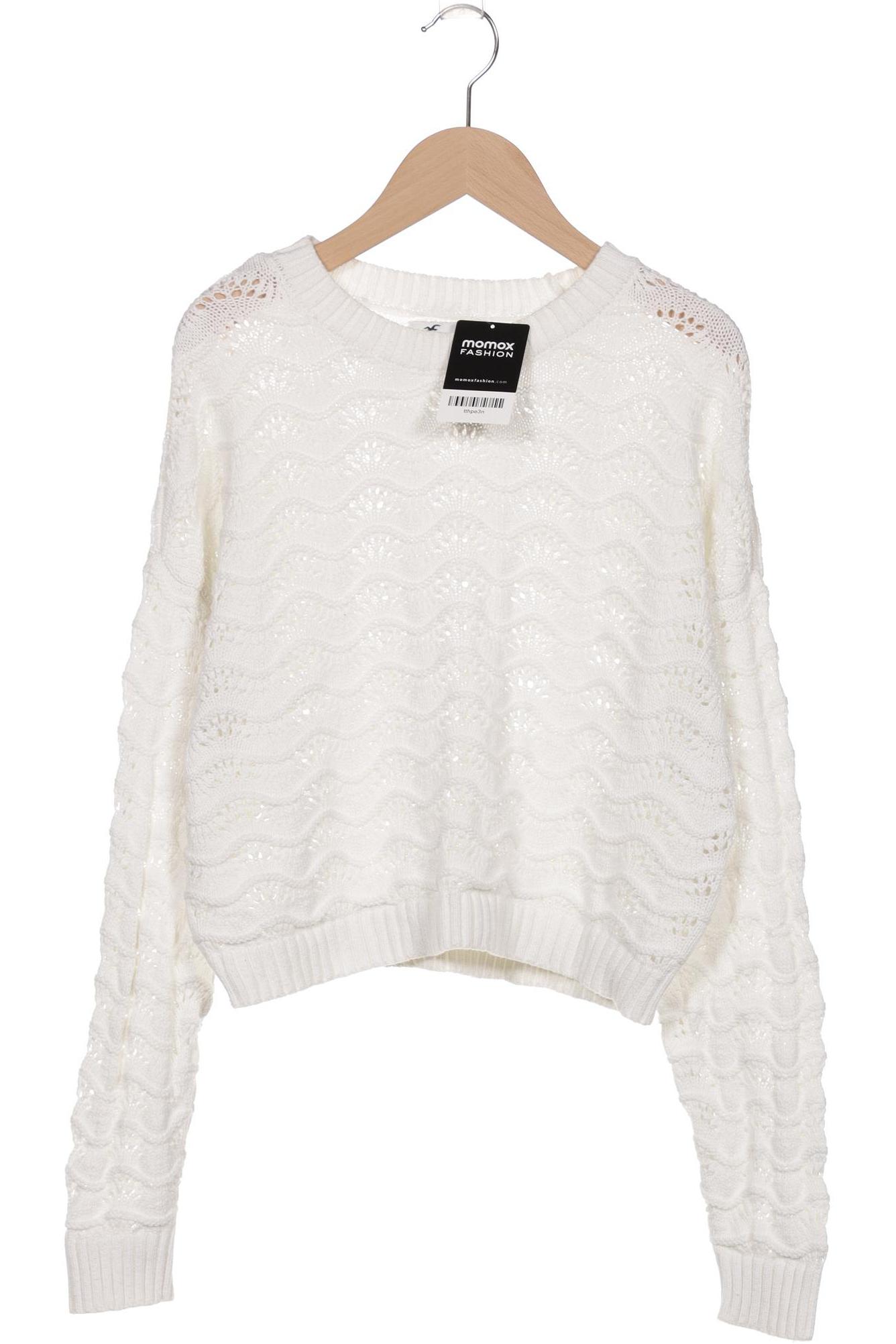 

Hollister Damen Pullover, weiß, Gr. 36