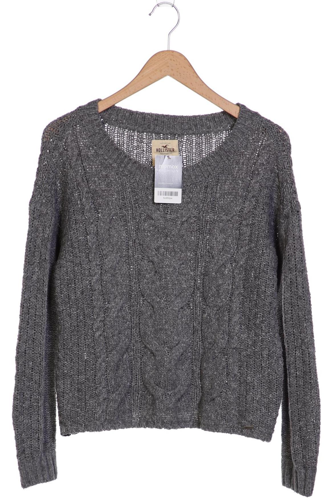 

Hollister Damen Pullover, grau