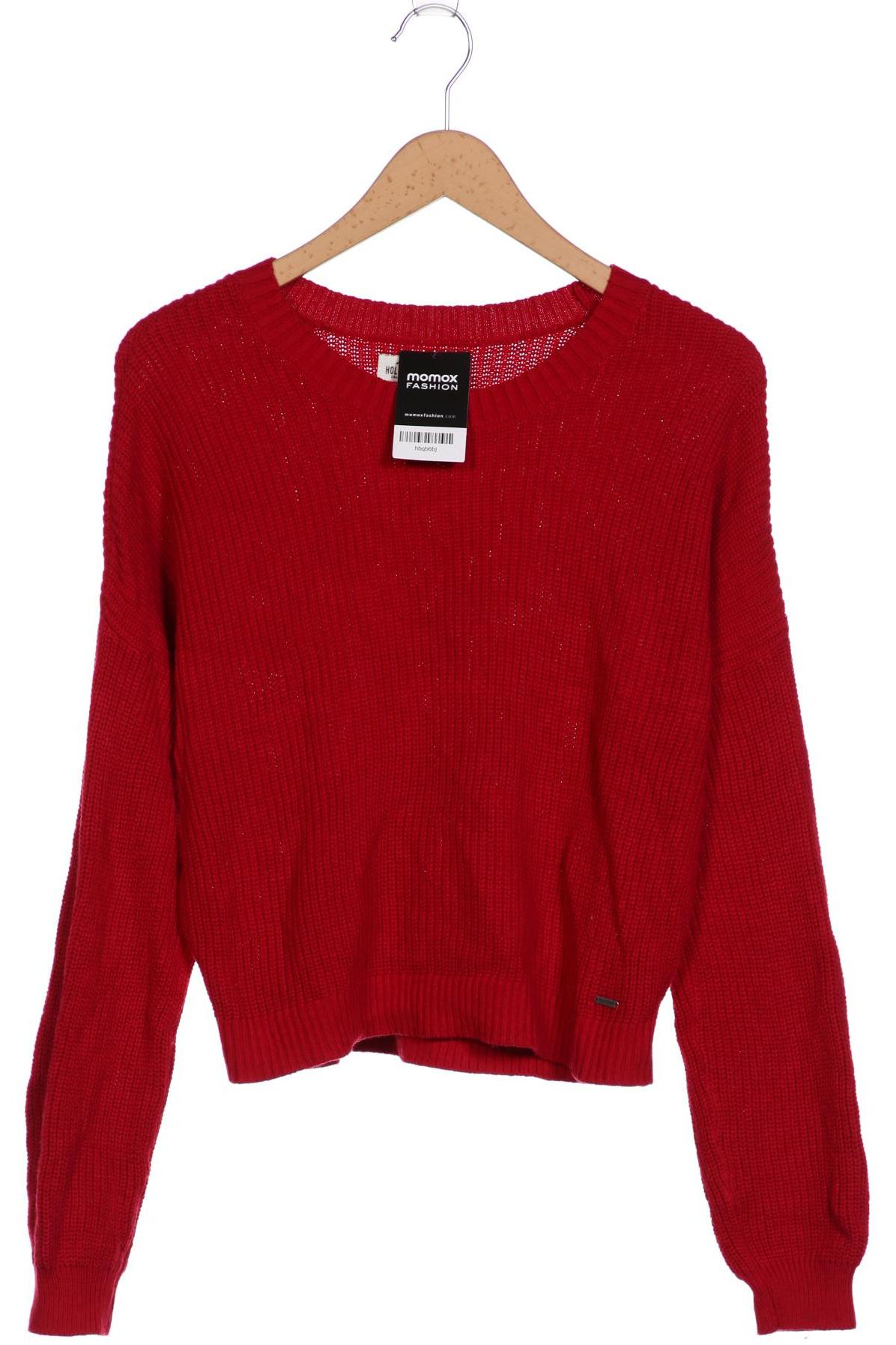 

Hollister Damen Pullover, rot