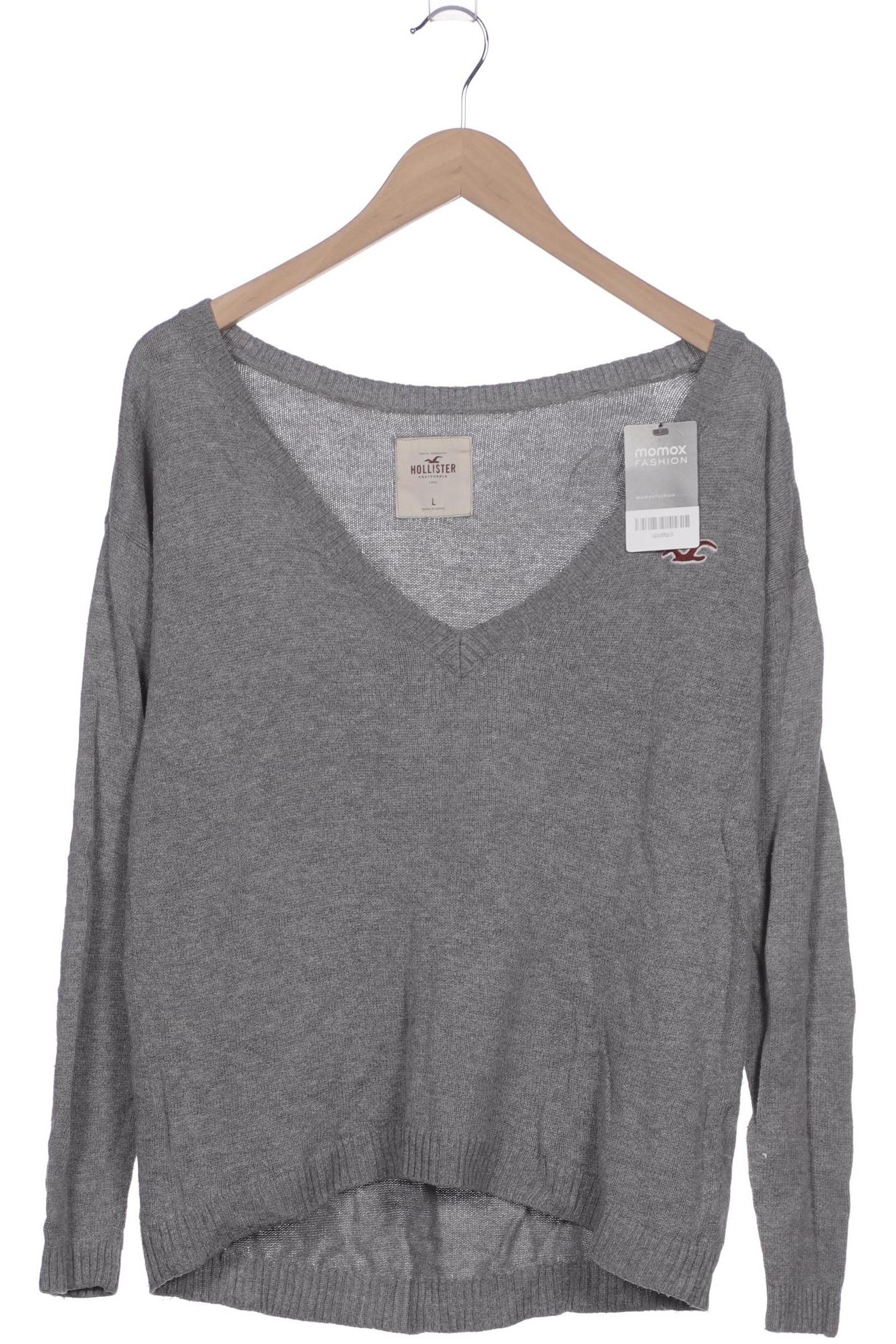

Hollister Damen Pullover, grau, Gr. 42