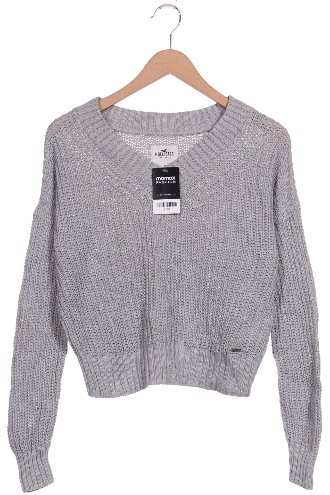

Hollister Damen Pullover, grau, Gr. 34