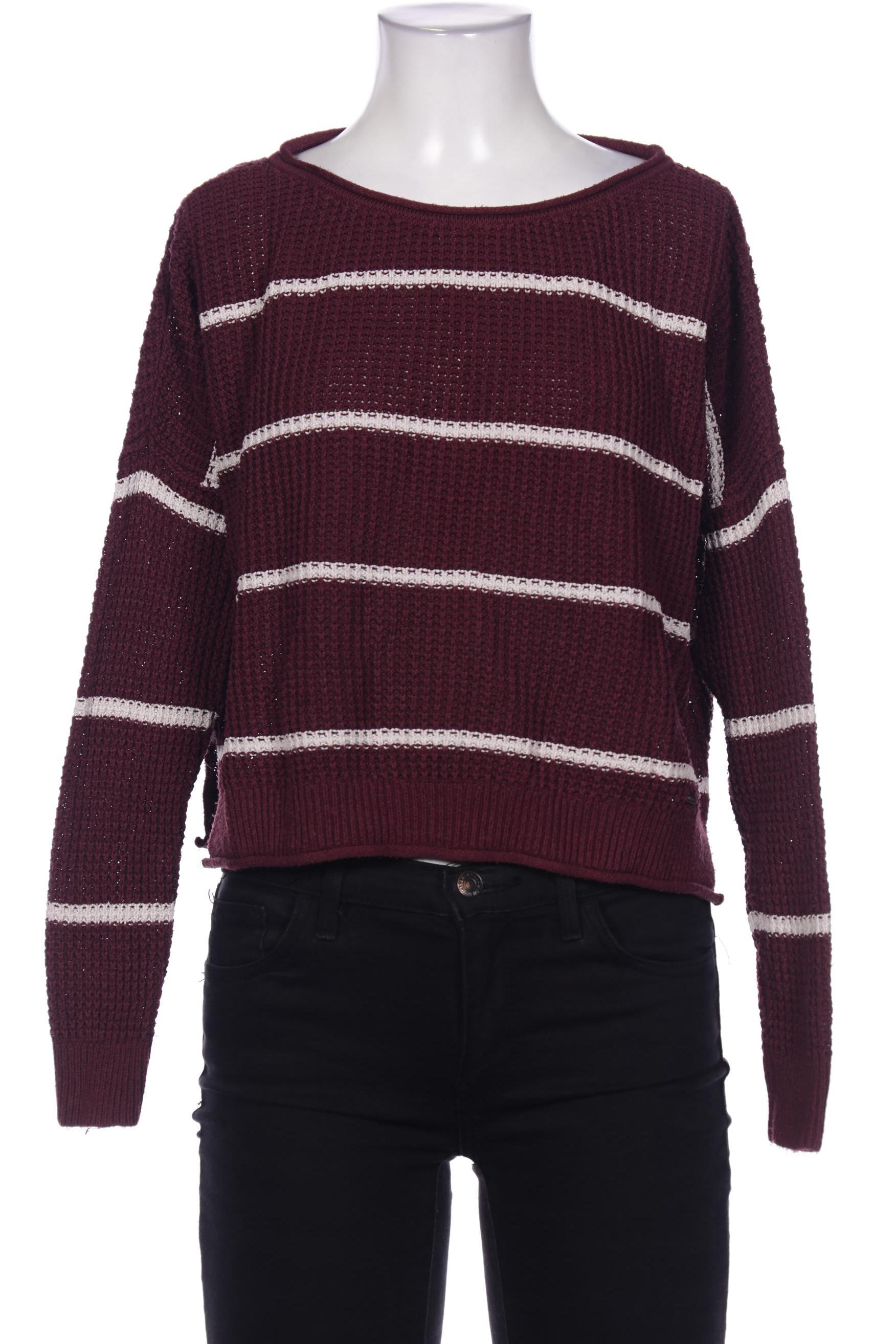 

Hollister Damen Pullover, bordeaux, Gr. 34
