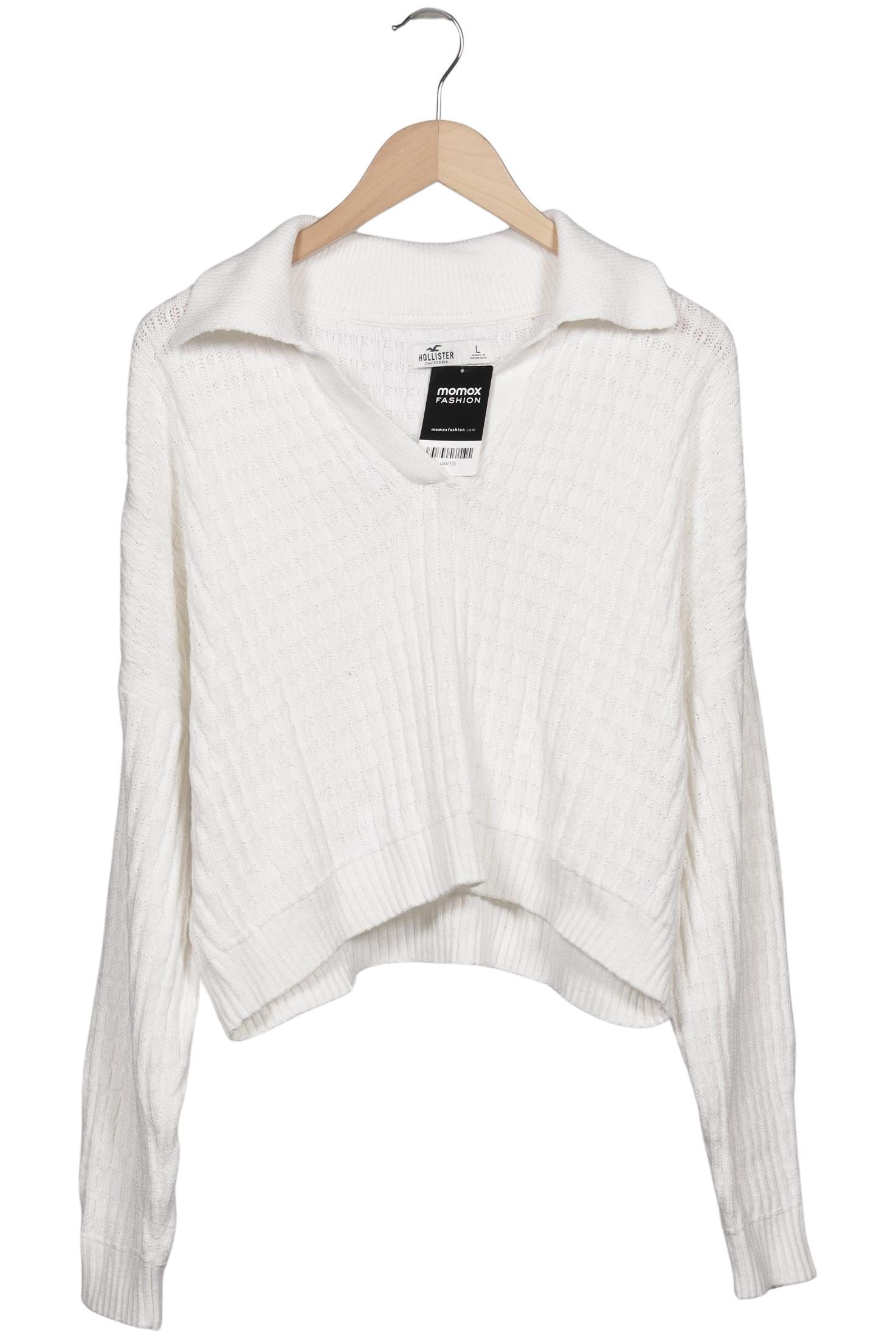 

Hollister Damen Pullover, weiß, Gr. 42