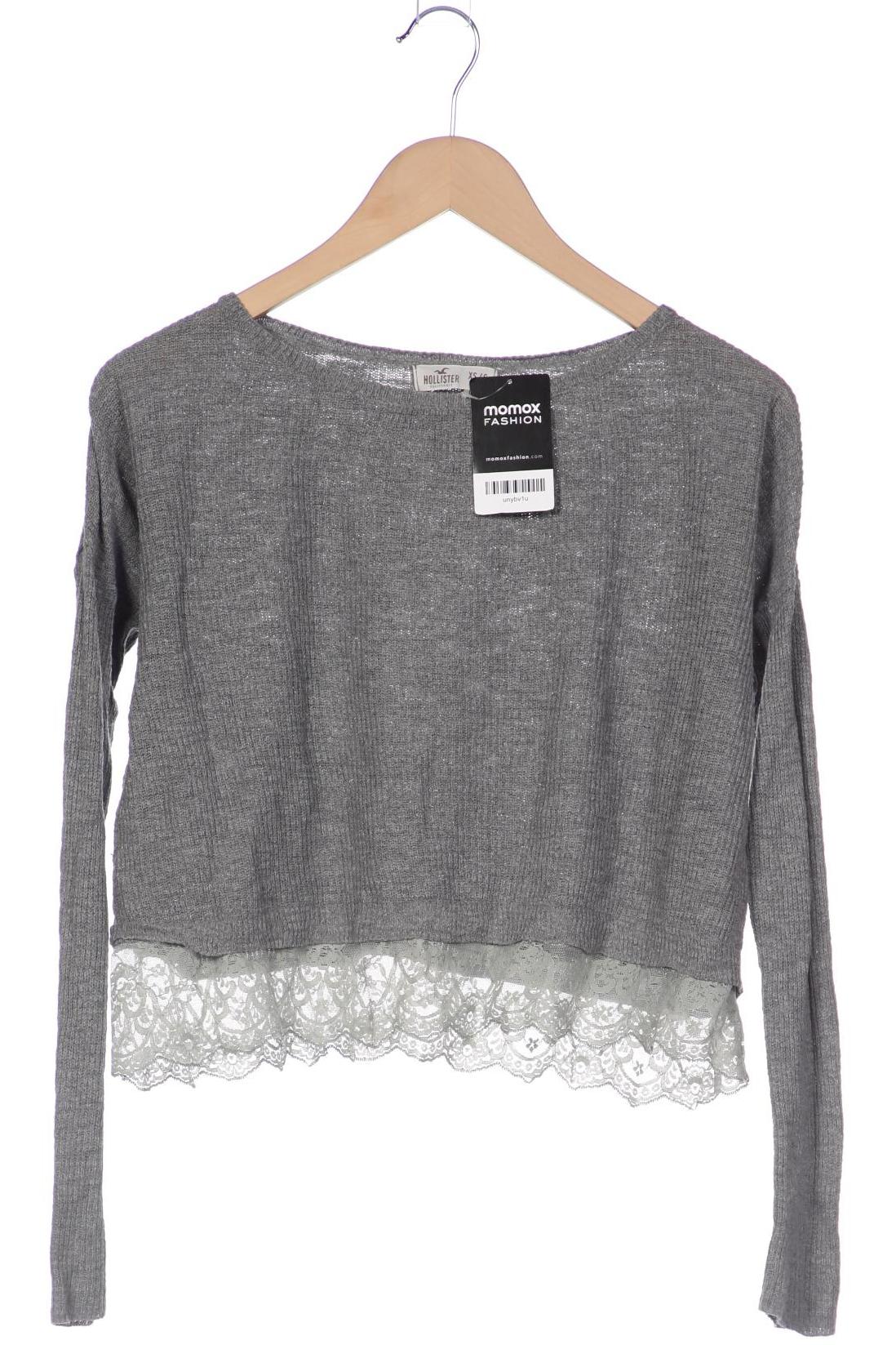 

Hollister Damen Pullover, grau