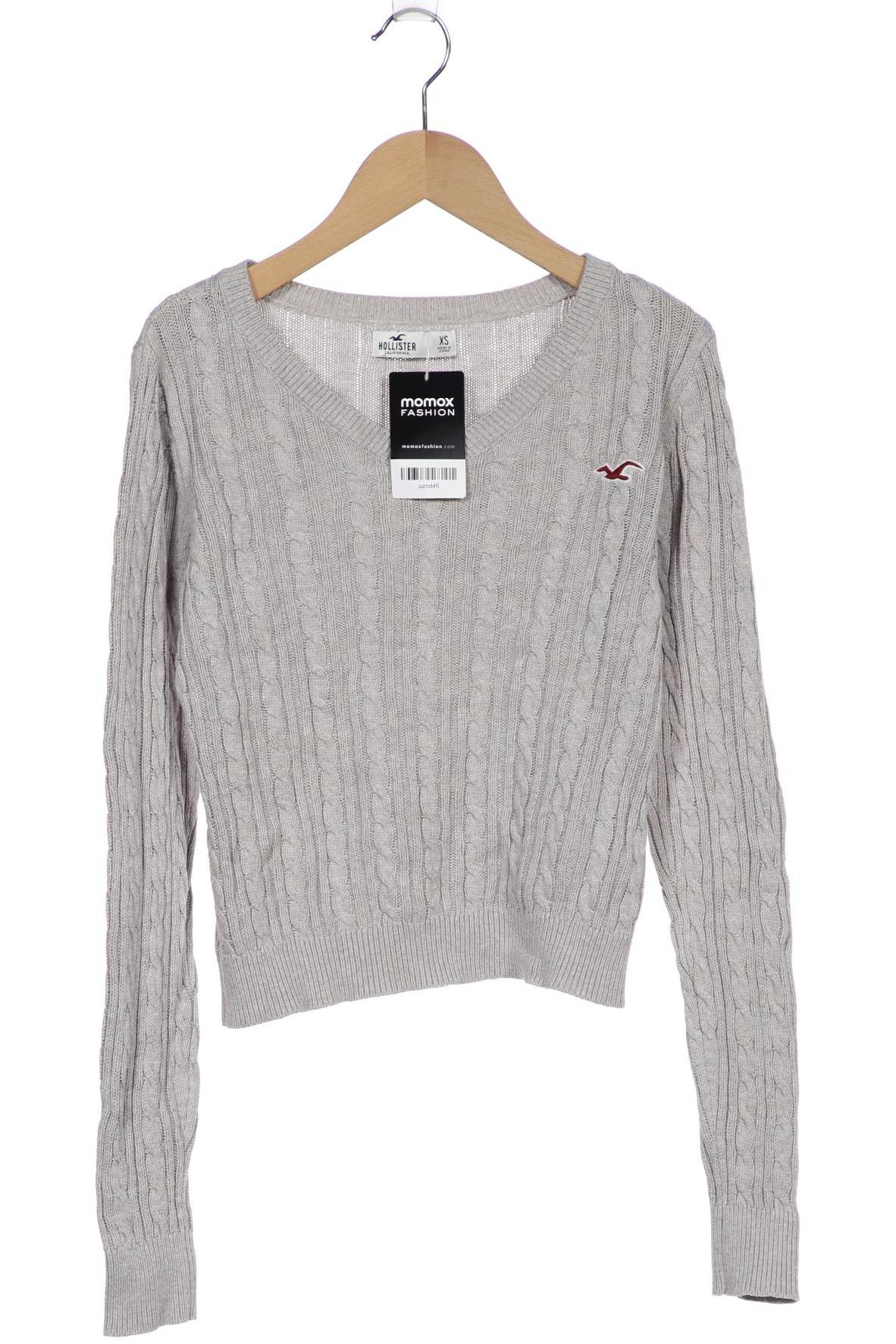

Hollister Damen Pullover, grau