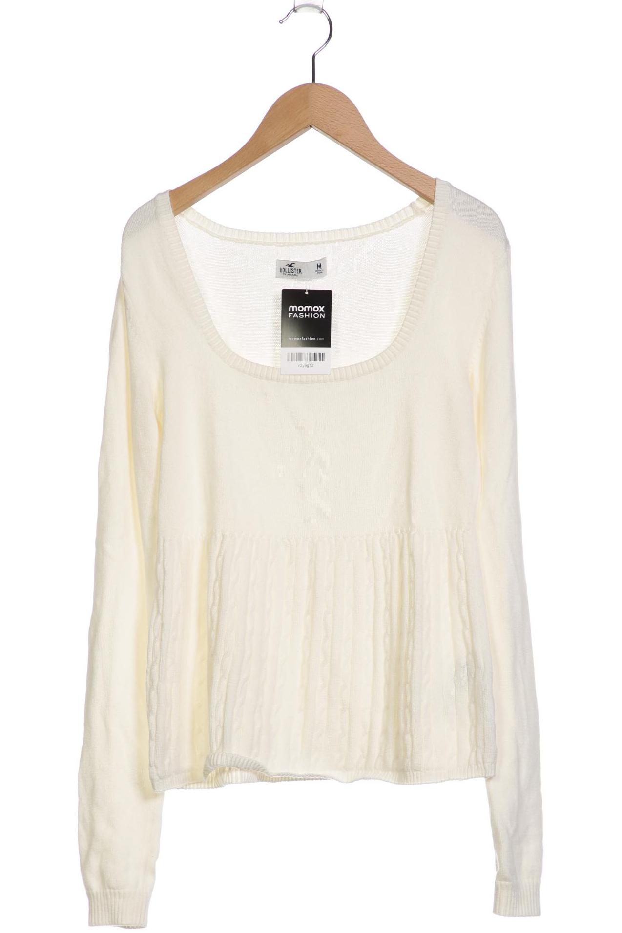 

Hollister Damen Pullover, cremeweiß, Gr. 38