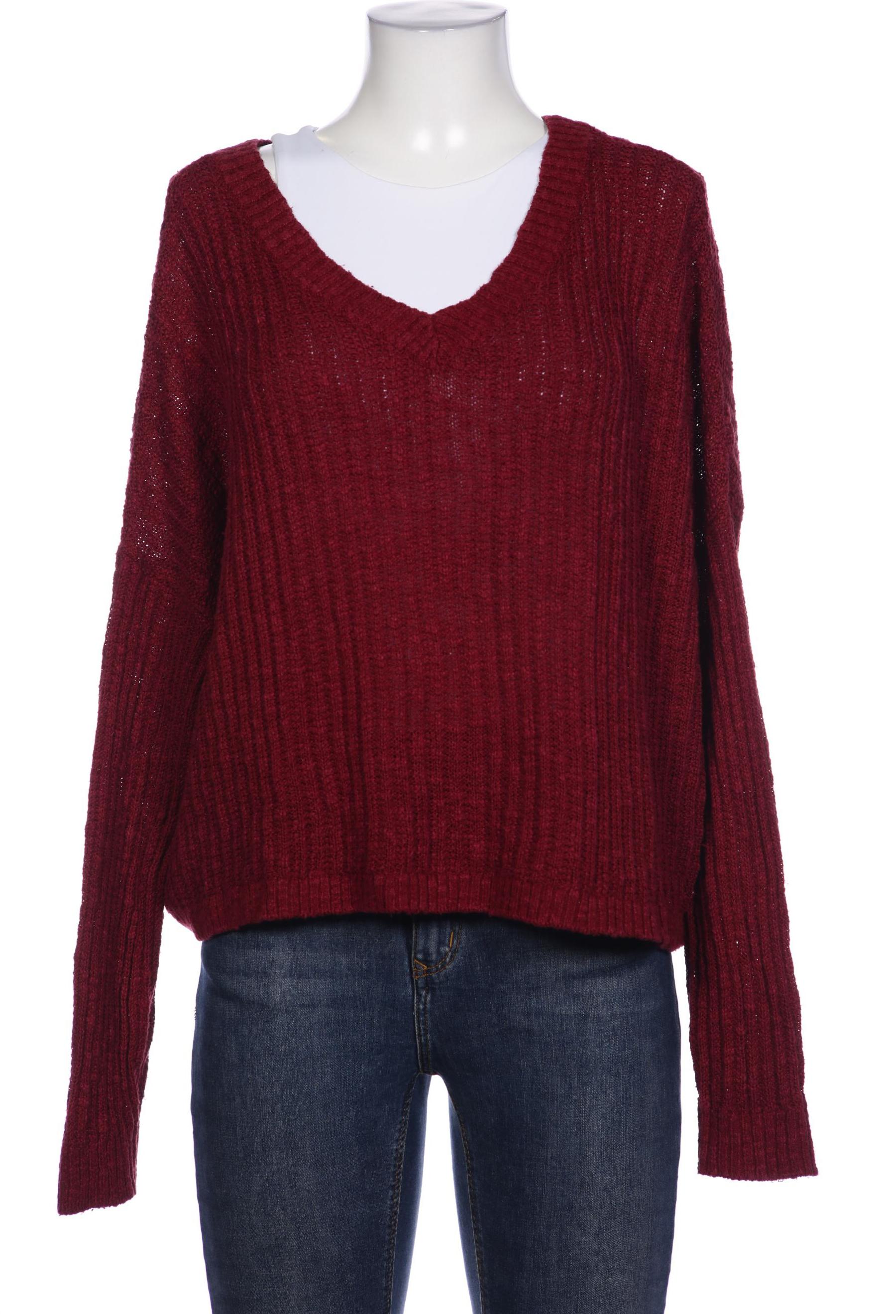 

Hollister Damen Pullover, bordeaux, Gr. 38
