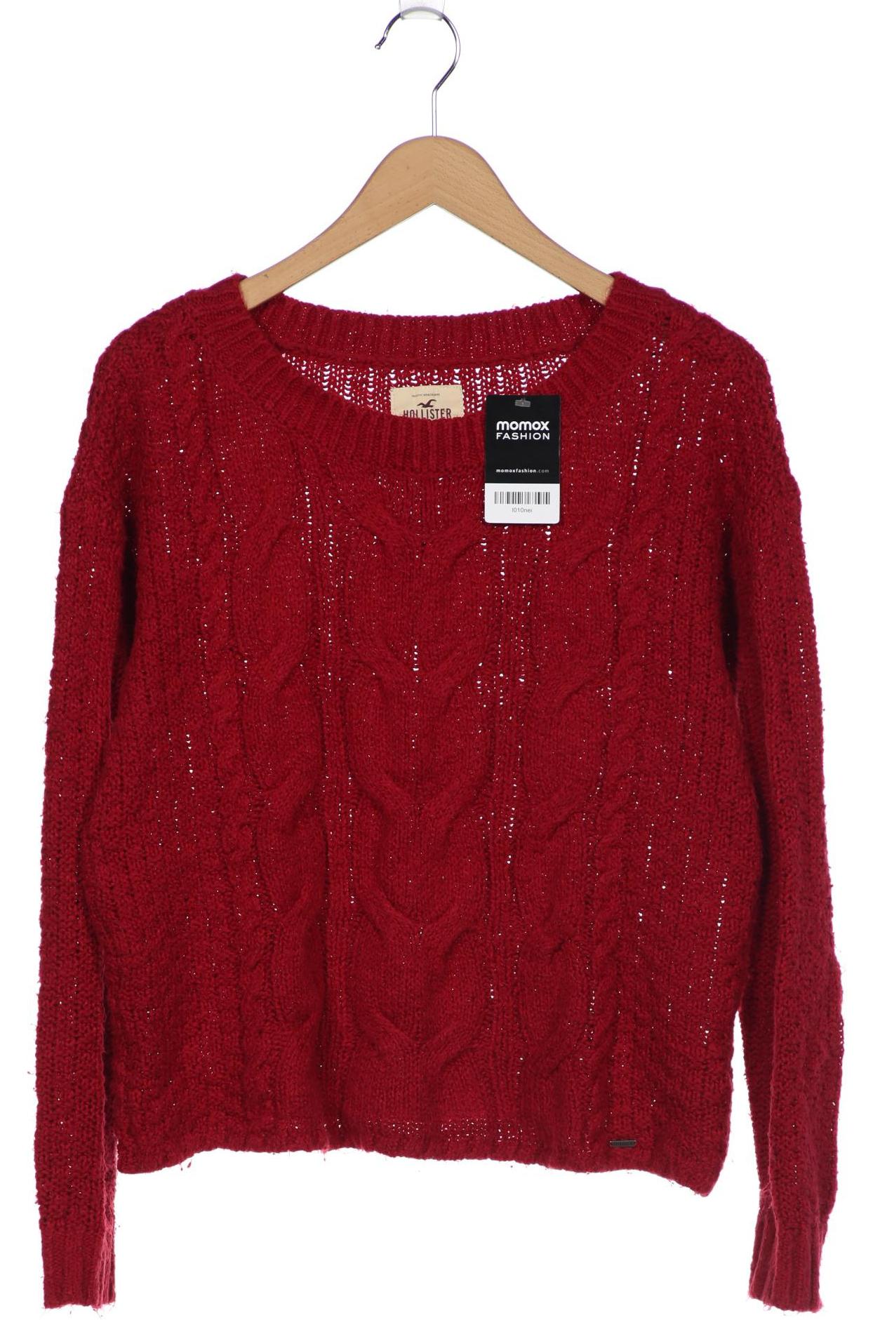 

Hollister Damen Pullover, rot