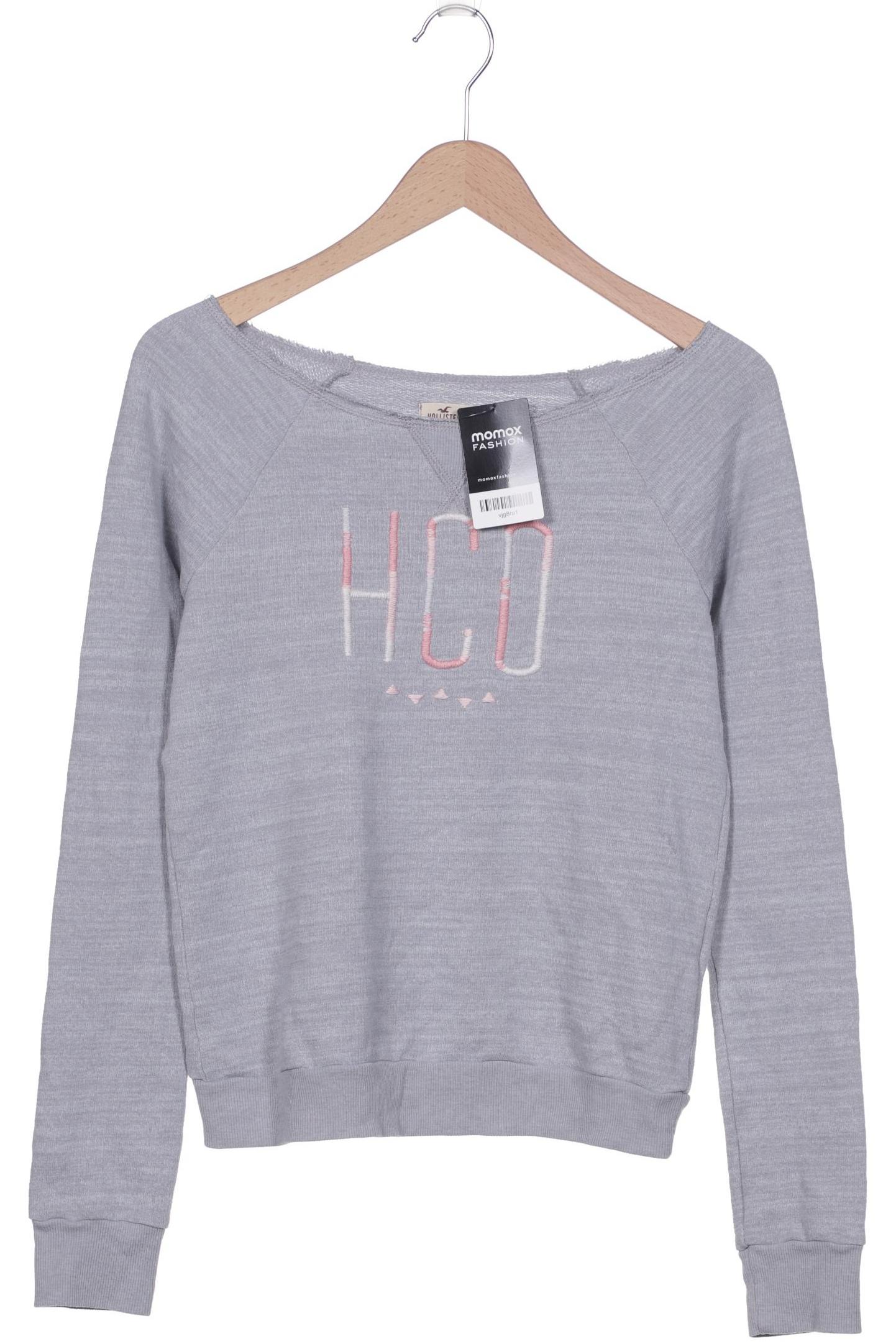 

Hollister Damen Pullover, grau