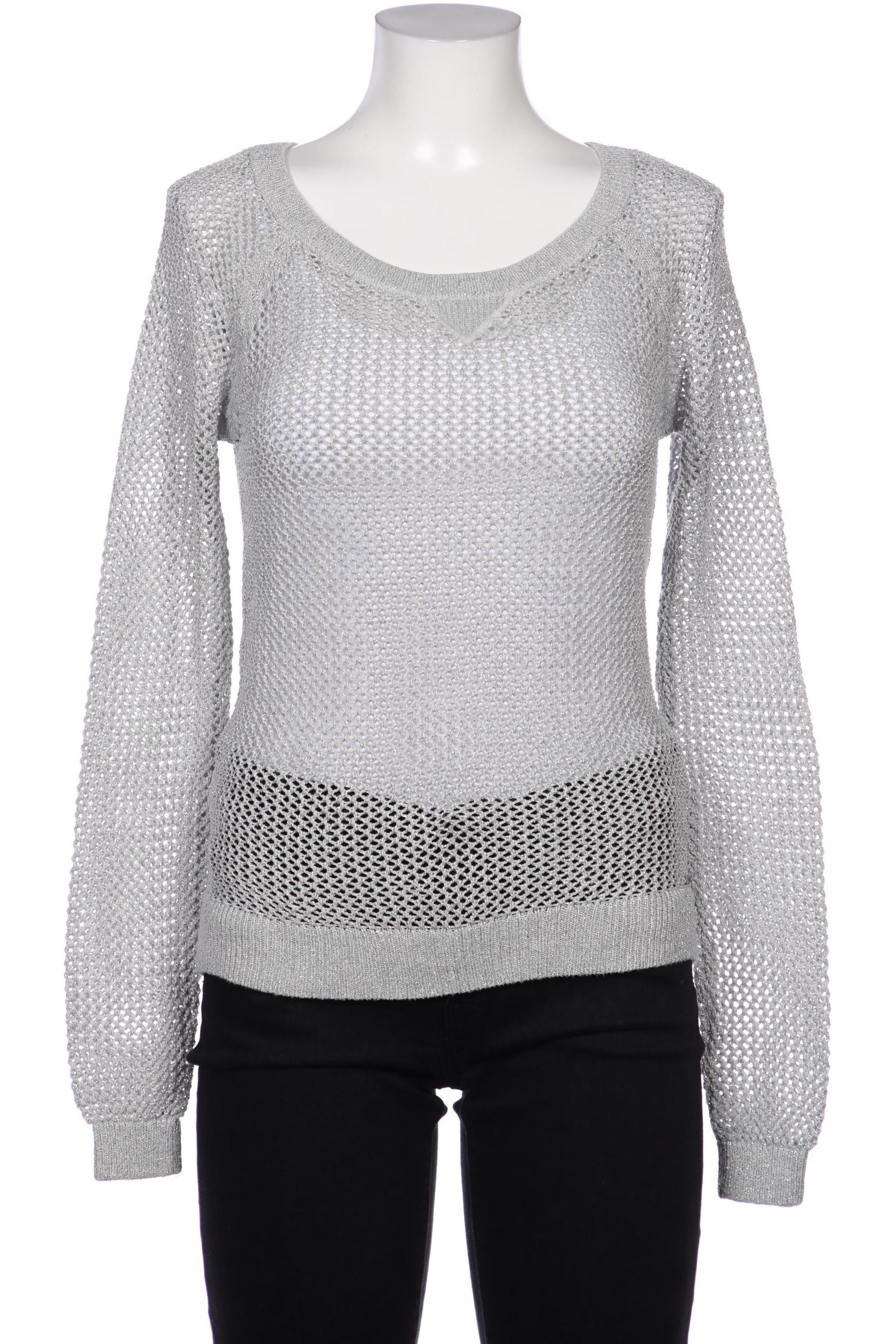 

Hollister Damen Pullover, silber, Gr. 38