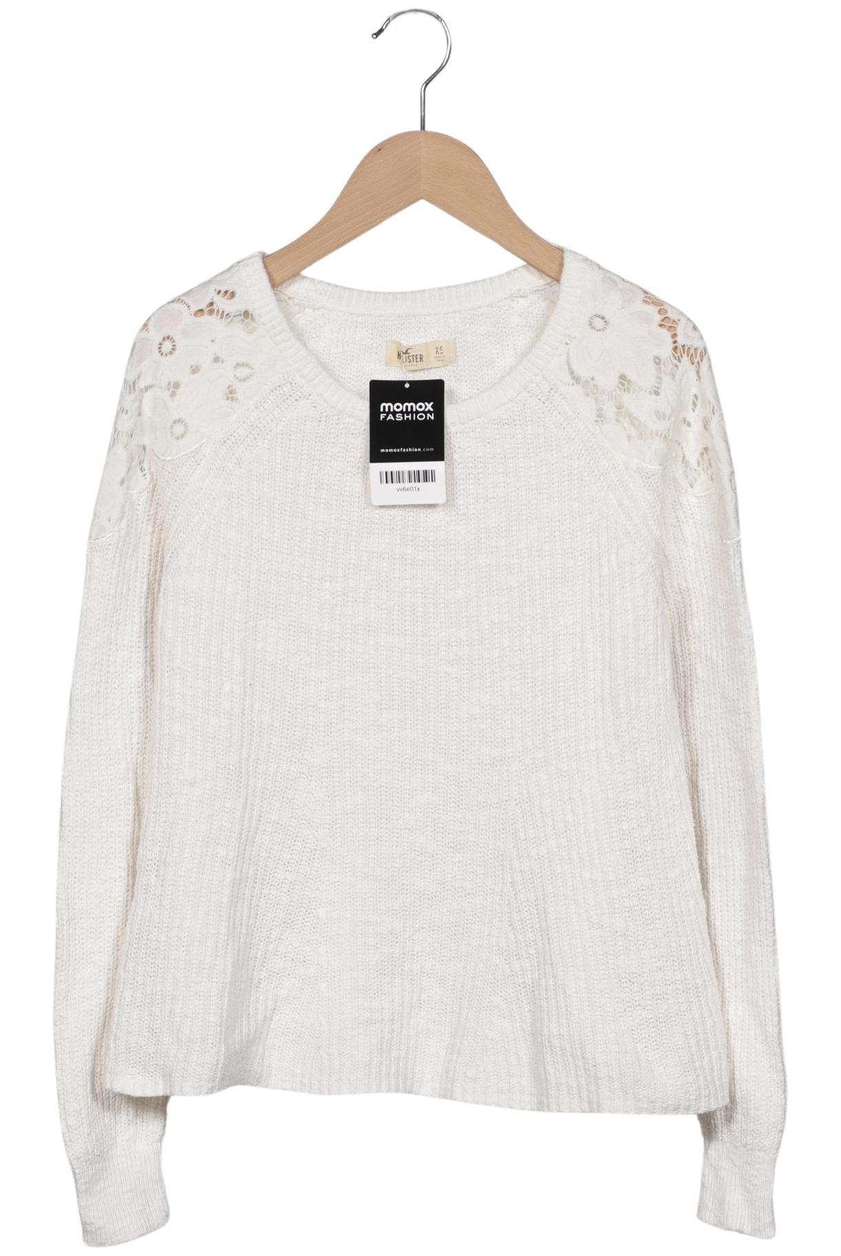 

Hollister Damen Pullover, cremeweiß, Gr. 34