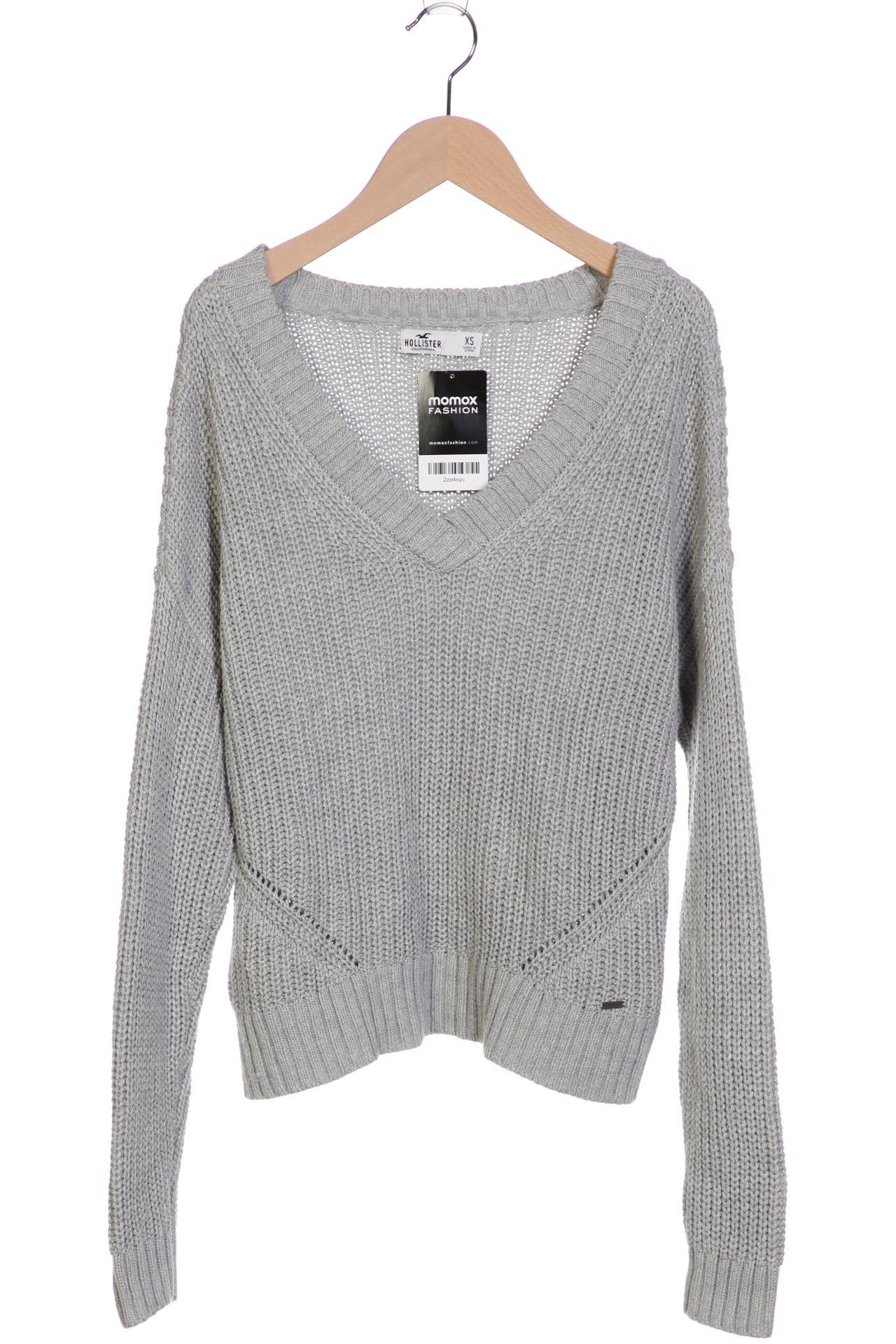 

Hollister Damen Pullover, grau