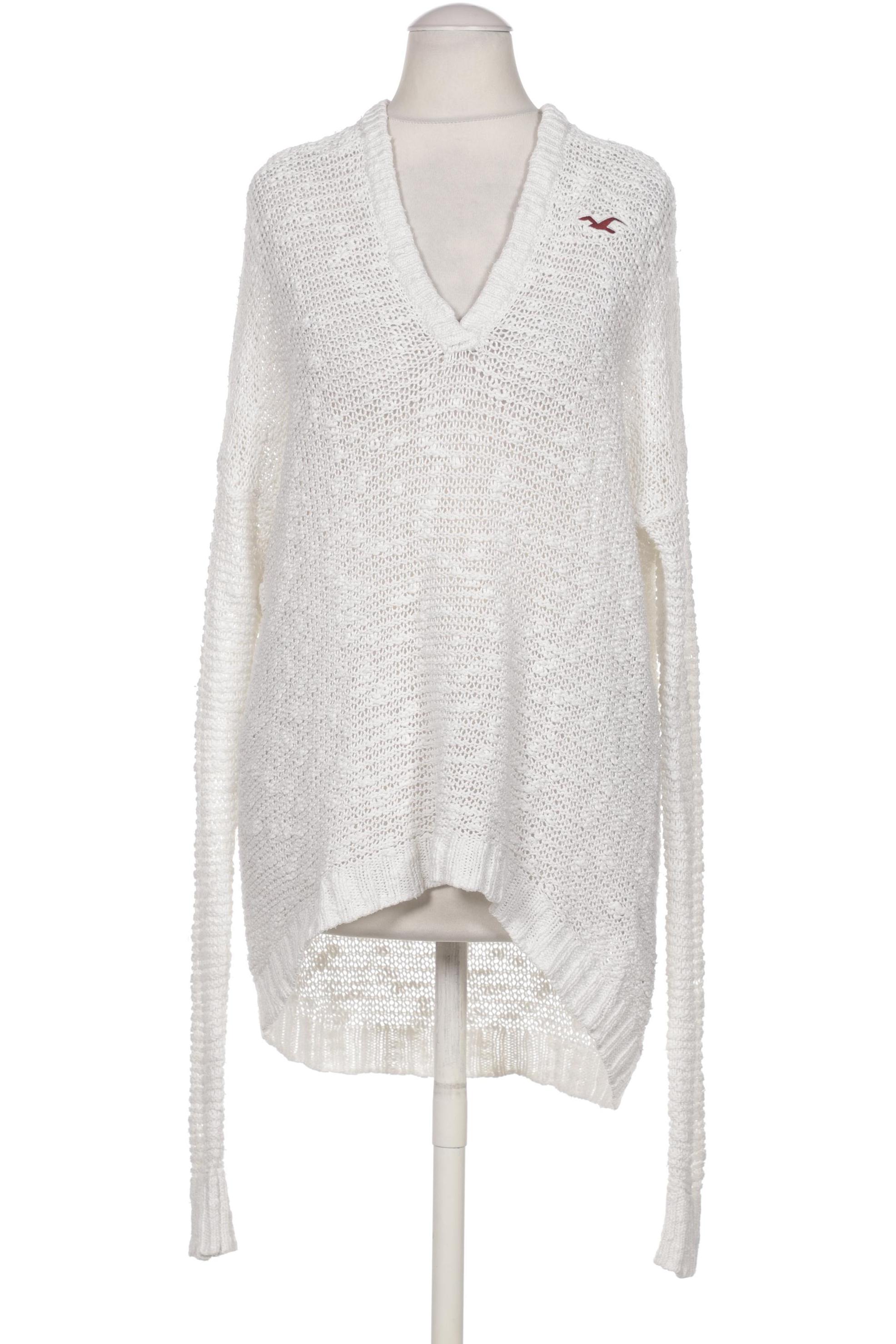 

Hollister Damen Pullover, weiß, Gr. 34