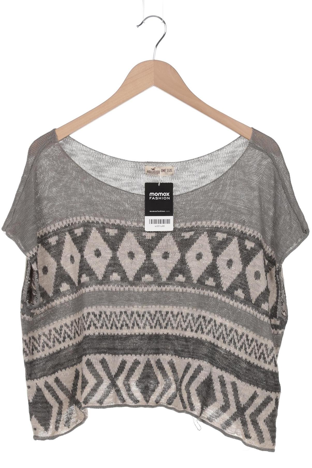 

Hollister Damen Pullover, grau, Gr. uni