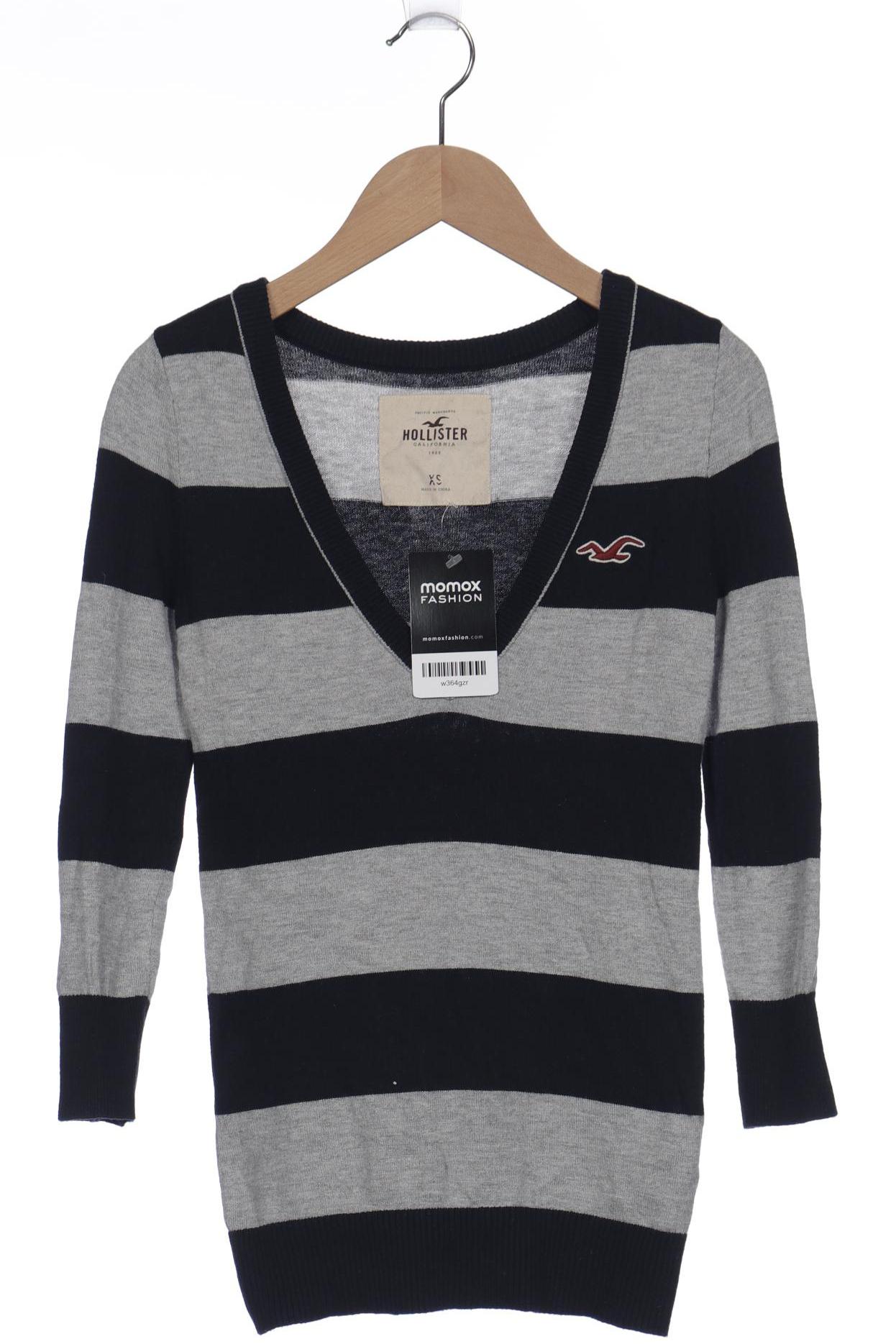 

Hollister Damen Pullover, grau