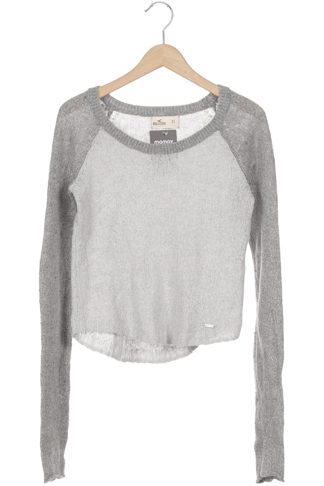 

Hollister Damen Pullover, grau, Gr. 34