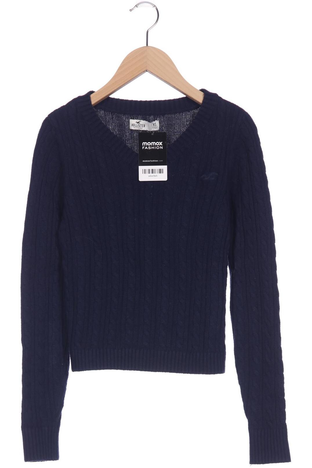 

Hollister Damen Pullover, marineblau, Gr. 34