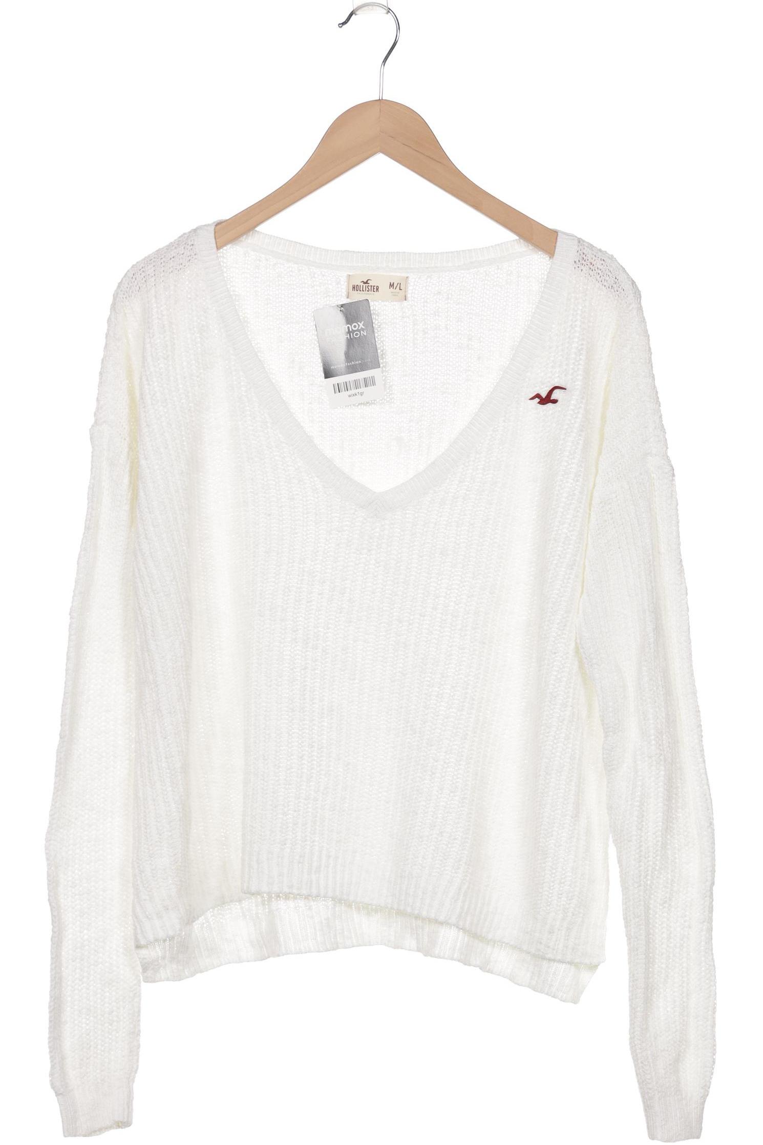 

Hollister Damen Pullover, weiß, Gr. 38