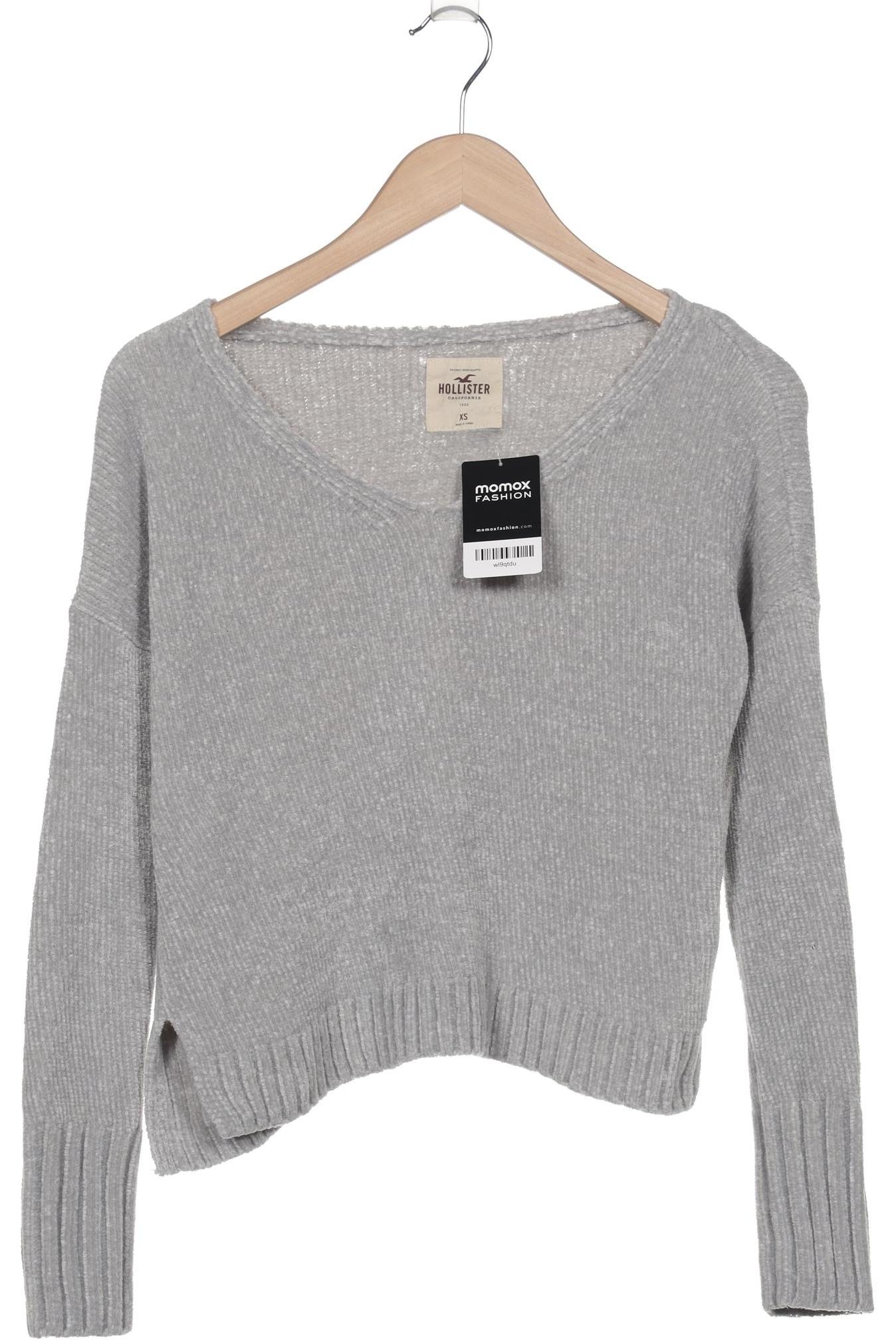 

Hollister Damen Pullover, grau, Gr. 34