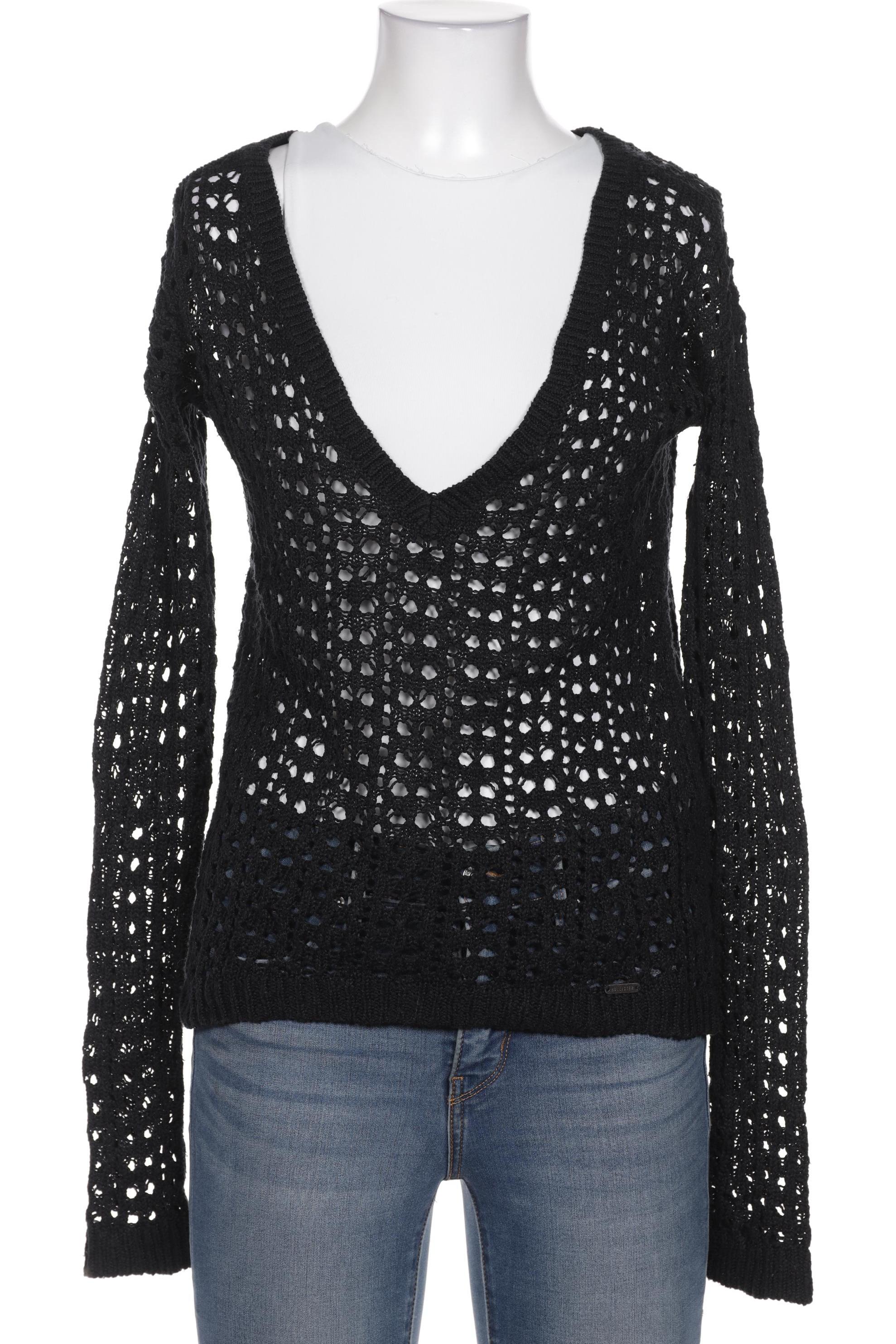 

Hollister Damen Pullover, schwarz