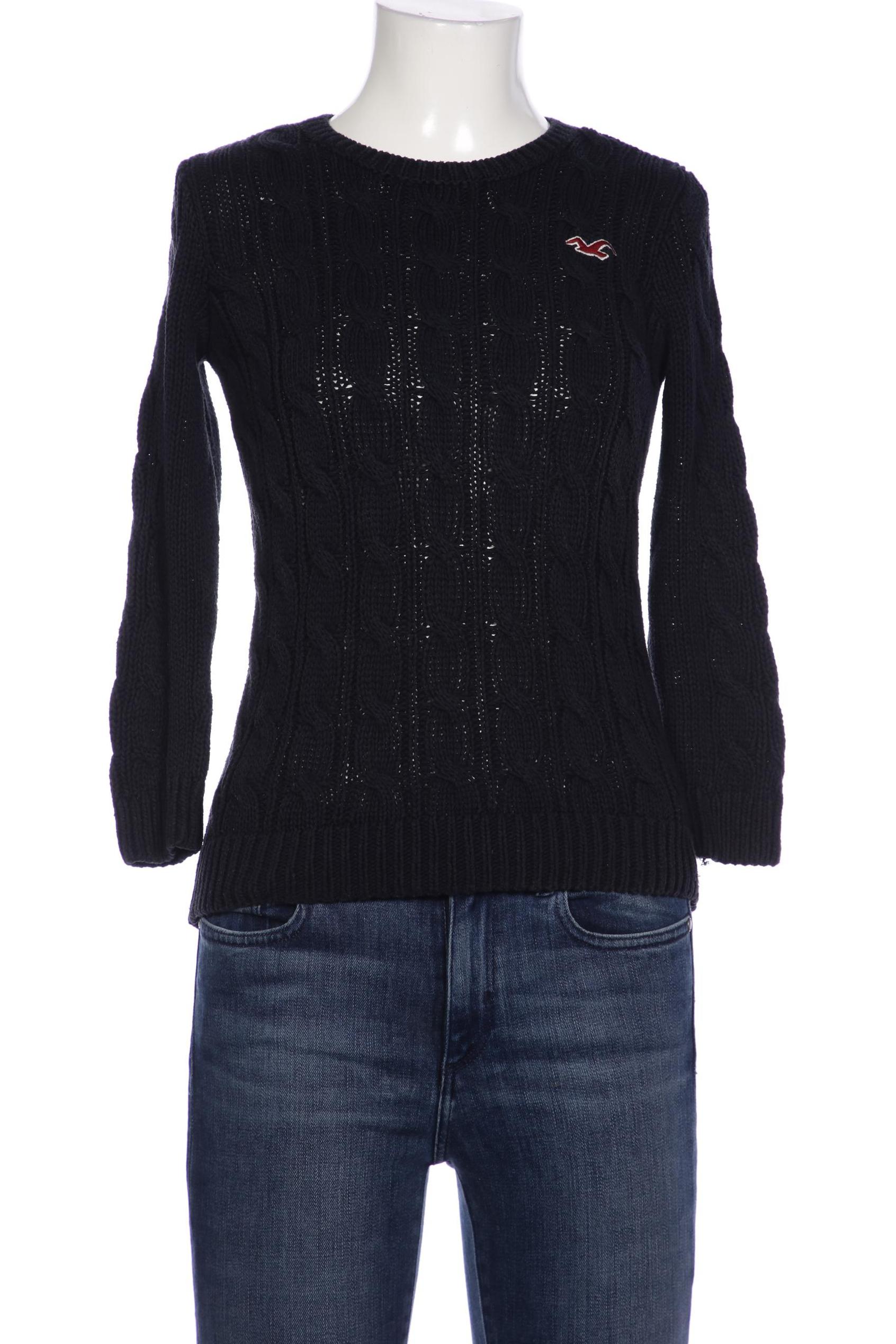

Hollister Damen Pullover, schwarz