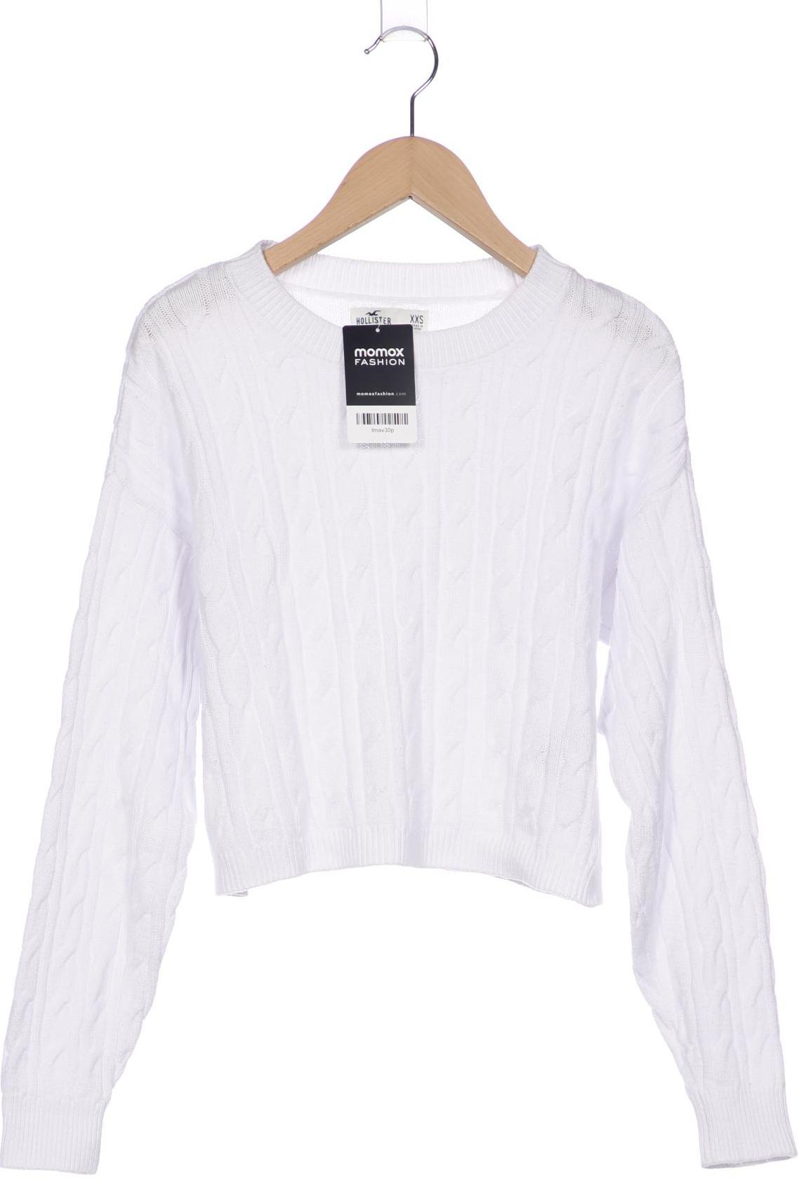 

Hollister Damen Pullover, weiß, Gr. 32