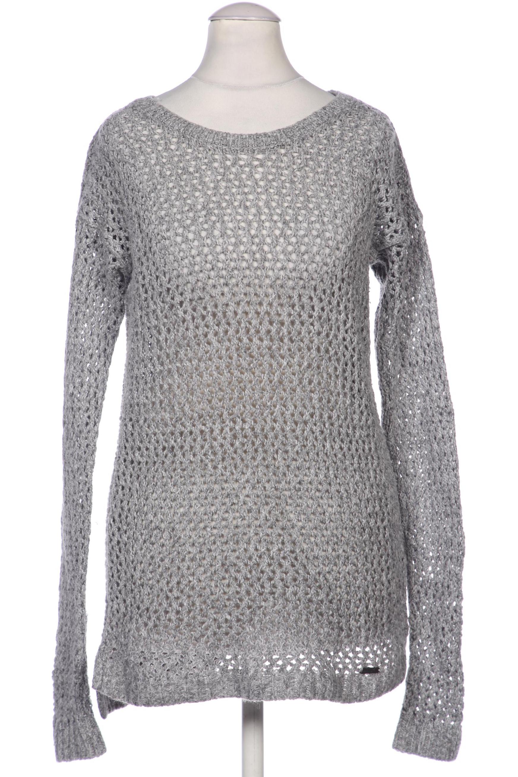 

Hollister Damen Pullover, grau, Gr. 34
