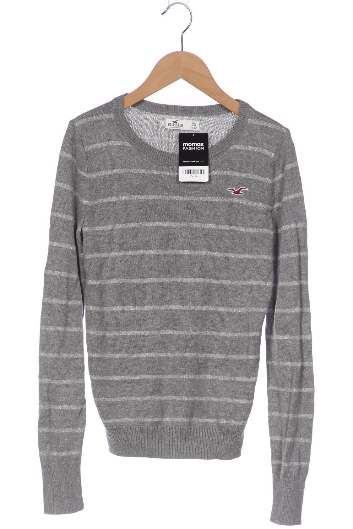 

Hollister Damen Pullover, grau, Gr. 34