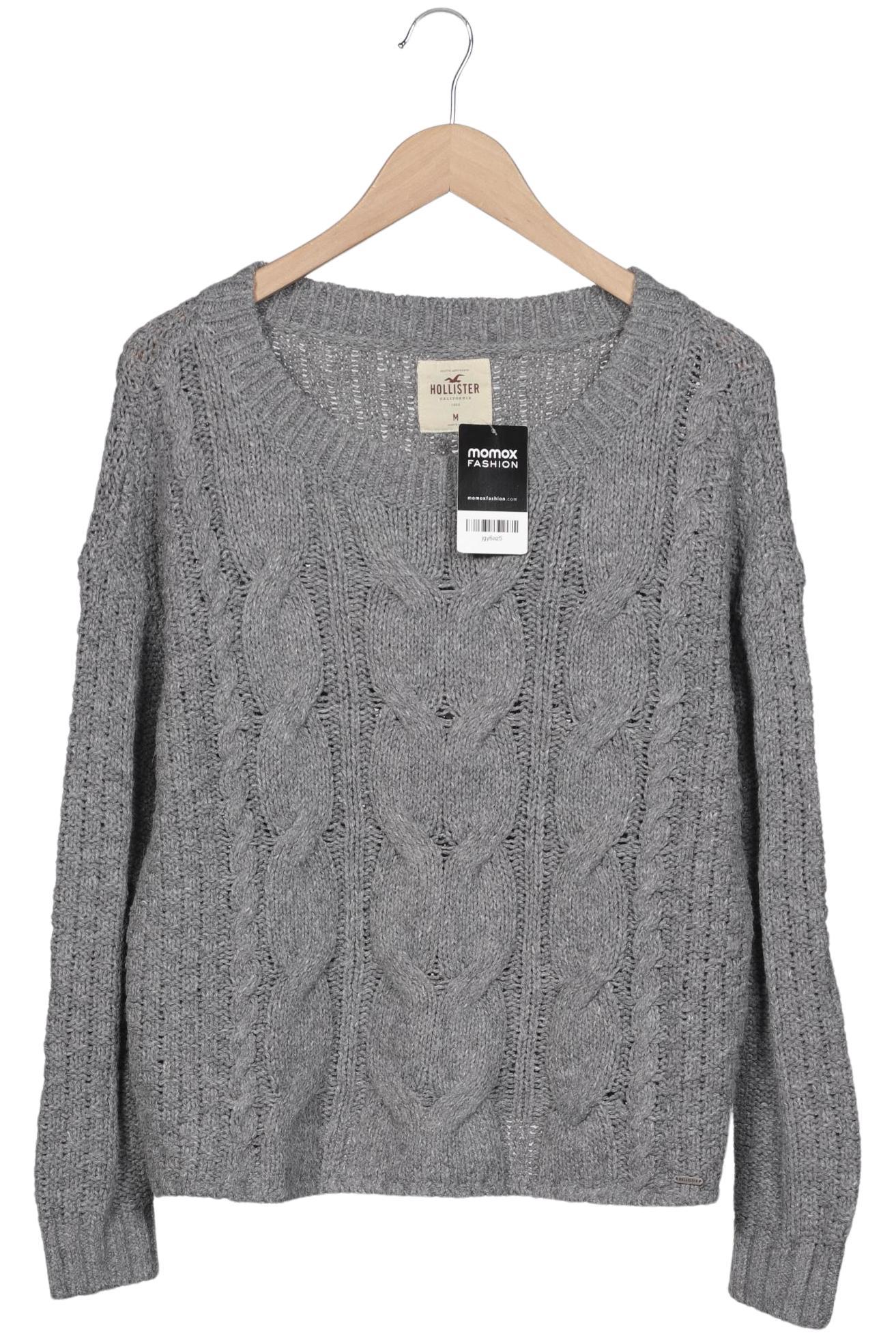 

Hollister Damen Pullover, grau, Gr. 38