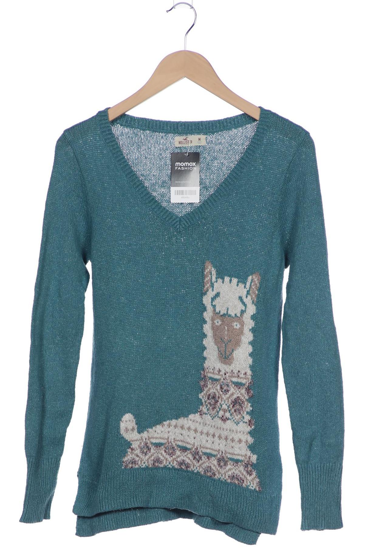 

Hollister Damen Pullover, türkis, Gr. 38