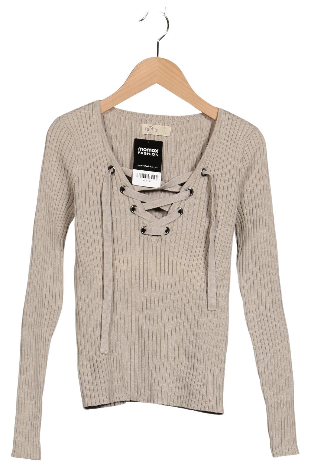 

Hollister Damen Pullover, beige, Gr. 36