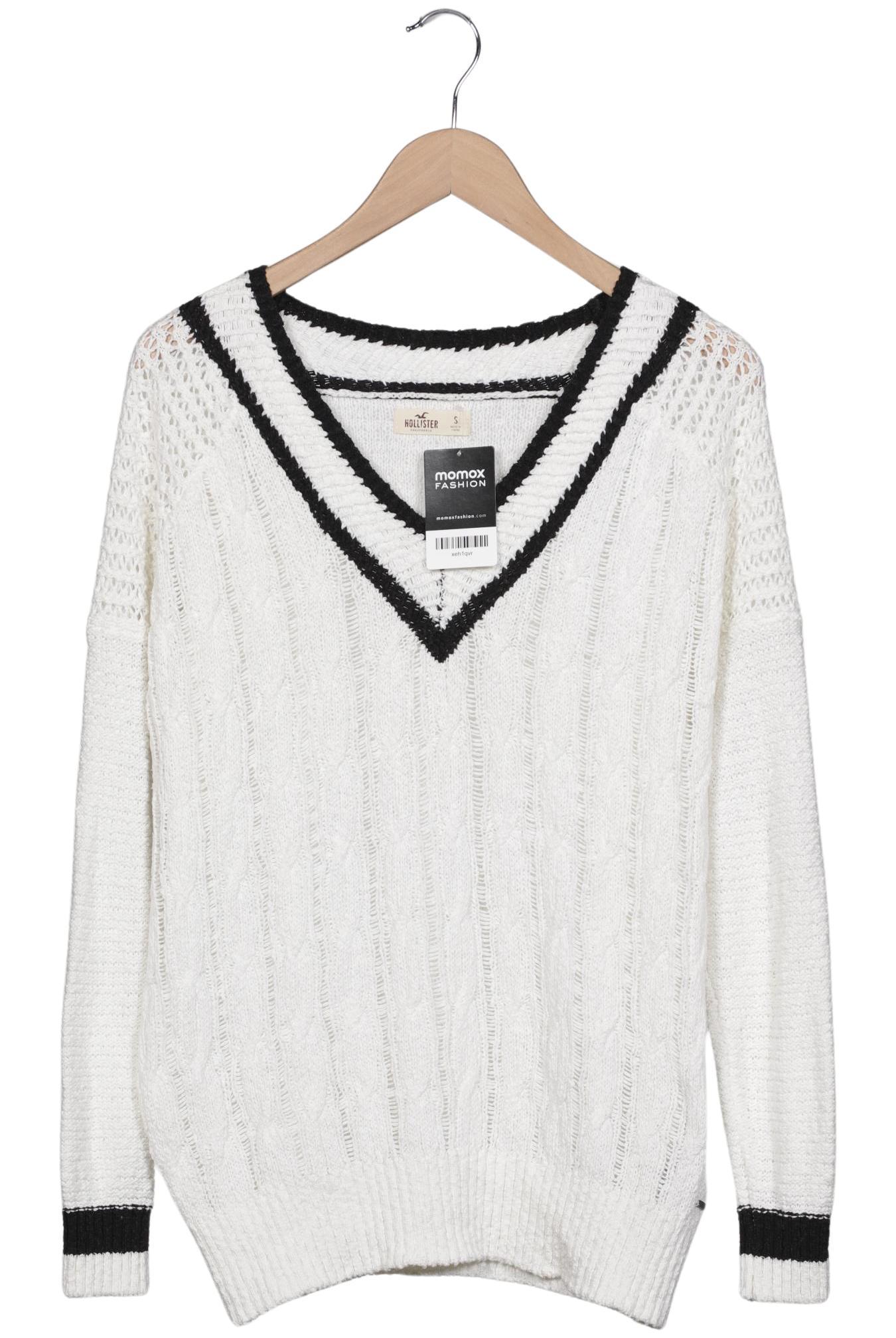 

Hollister Damen Pullover, weiß, Gr. 36