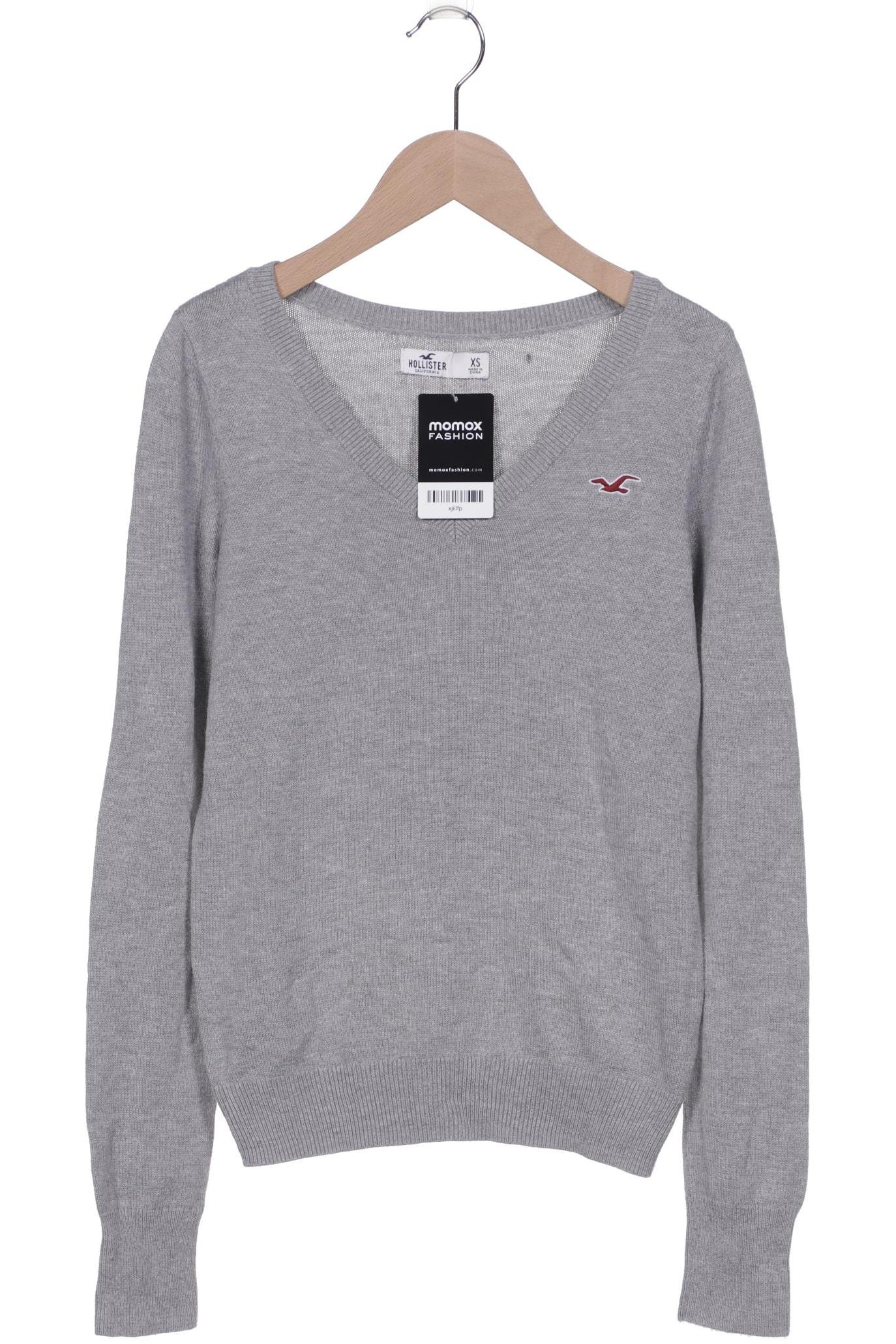 

Hollister Damen Pullover, grau