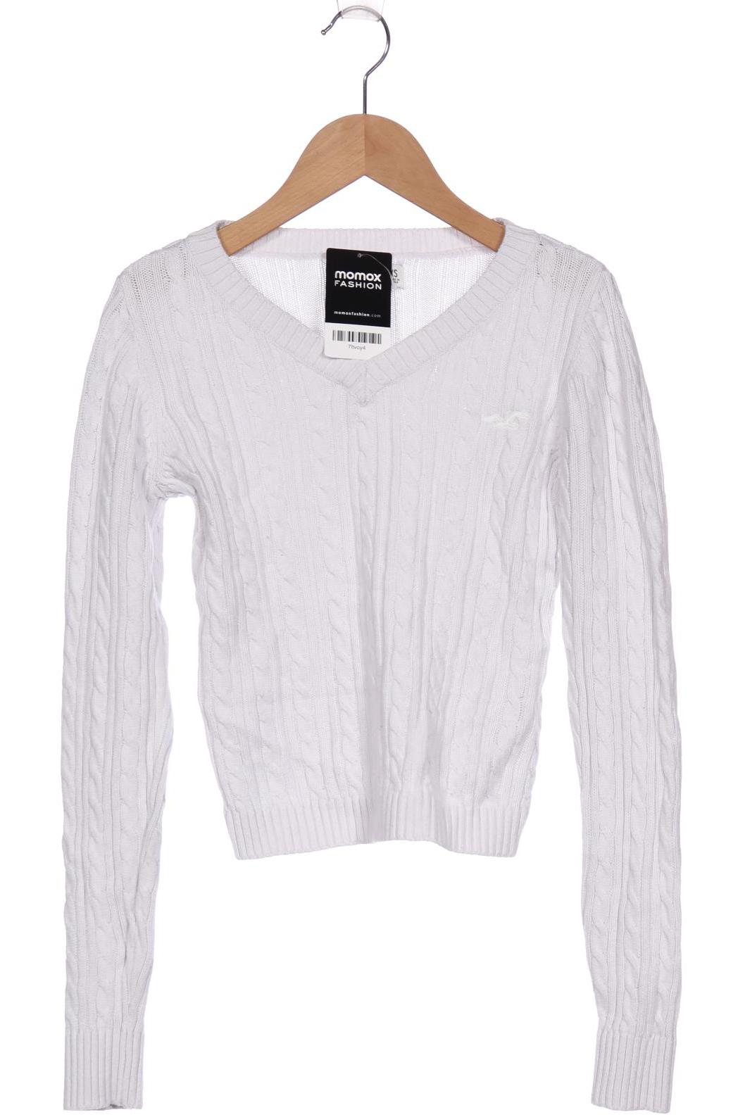 

Hollister Damen Pullover, weiß, Gr. 34