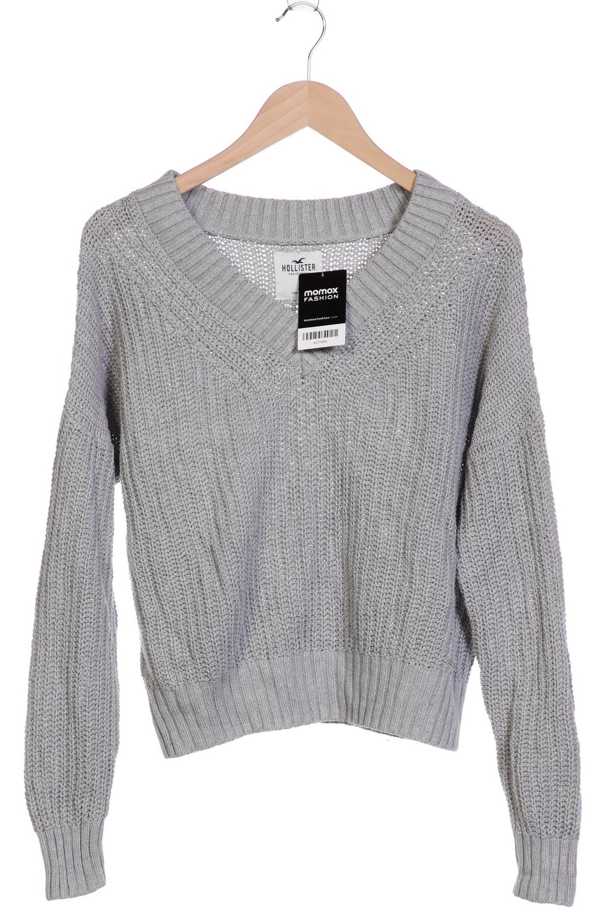 

Hollister Damen Pullover, grau