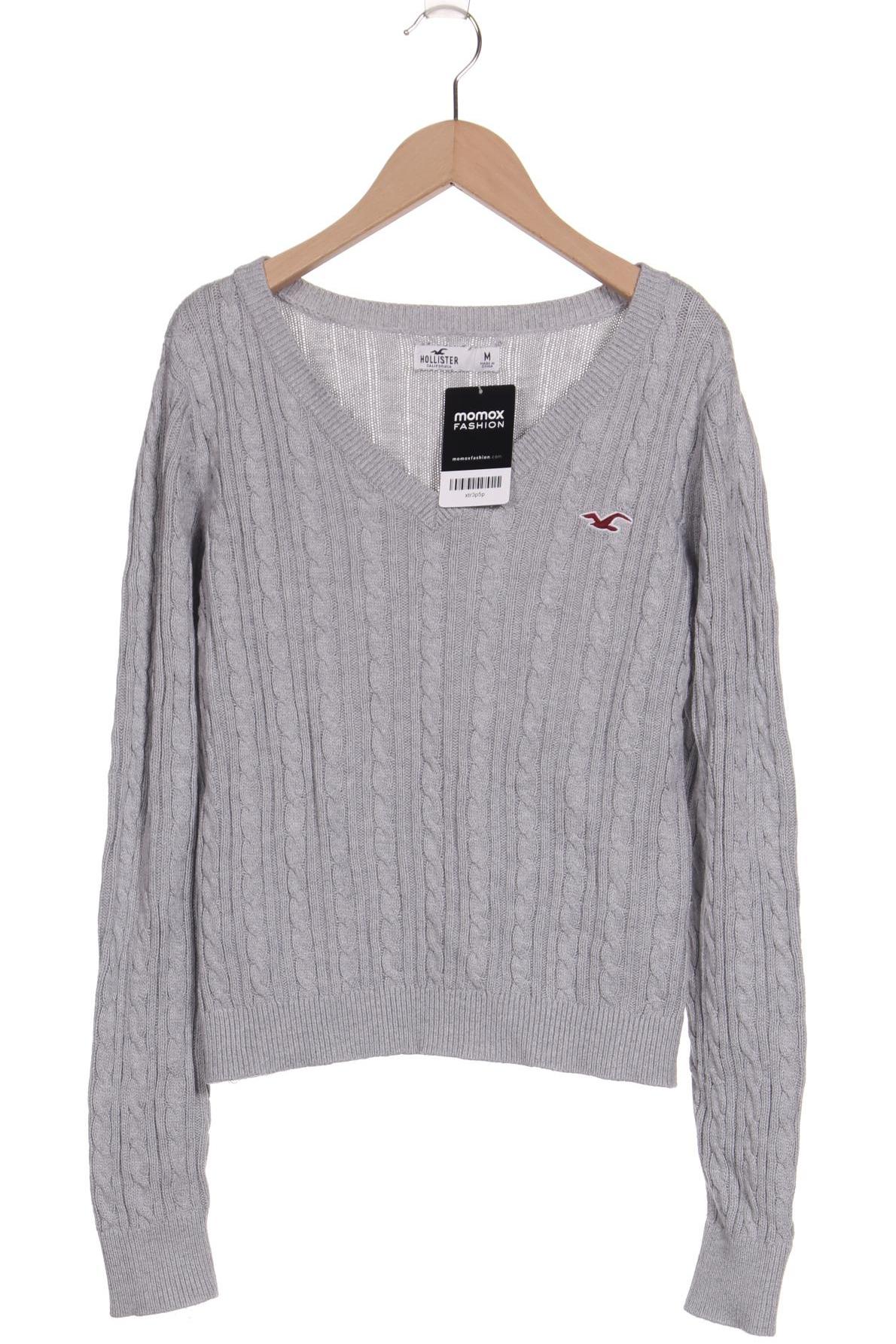 

Hollister Damen Pullover, grau, Gr. 38