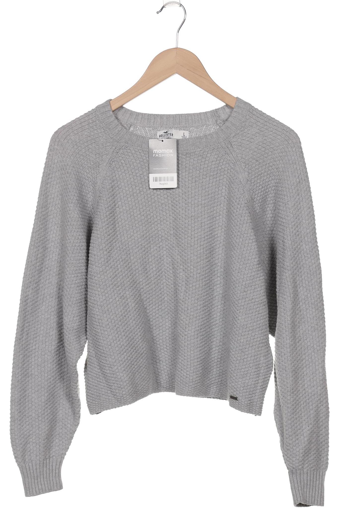 

Hollister Damen Pullover, grau, Gr. 42