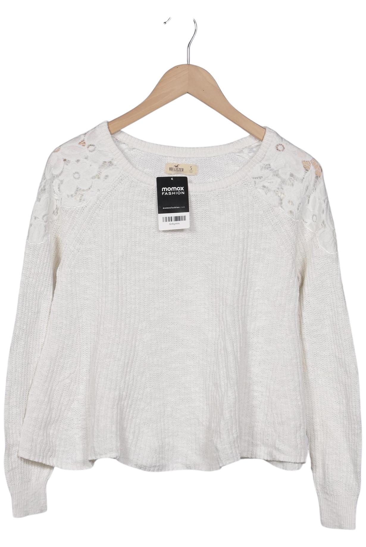 

Hollister Damen Pullover, weiß, Gr. 36
