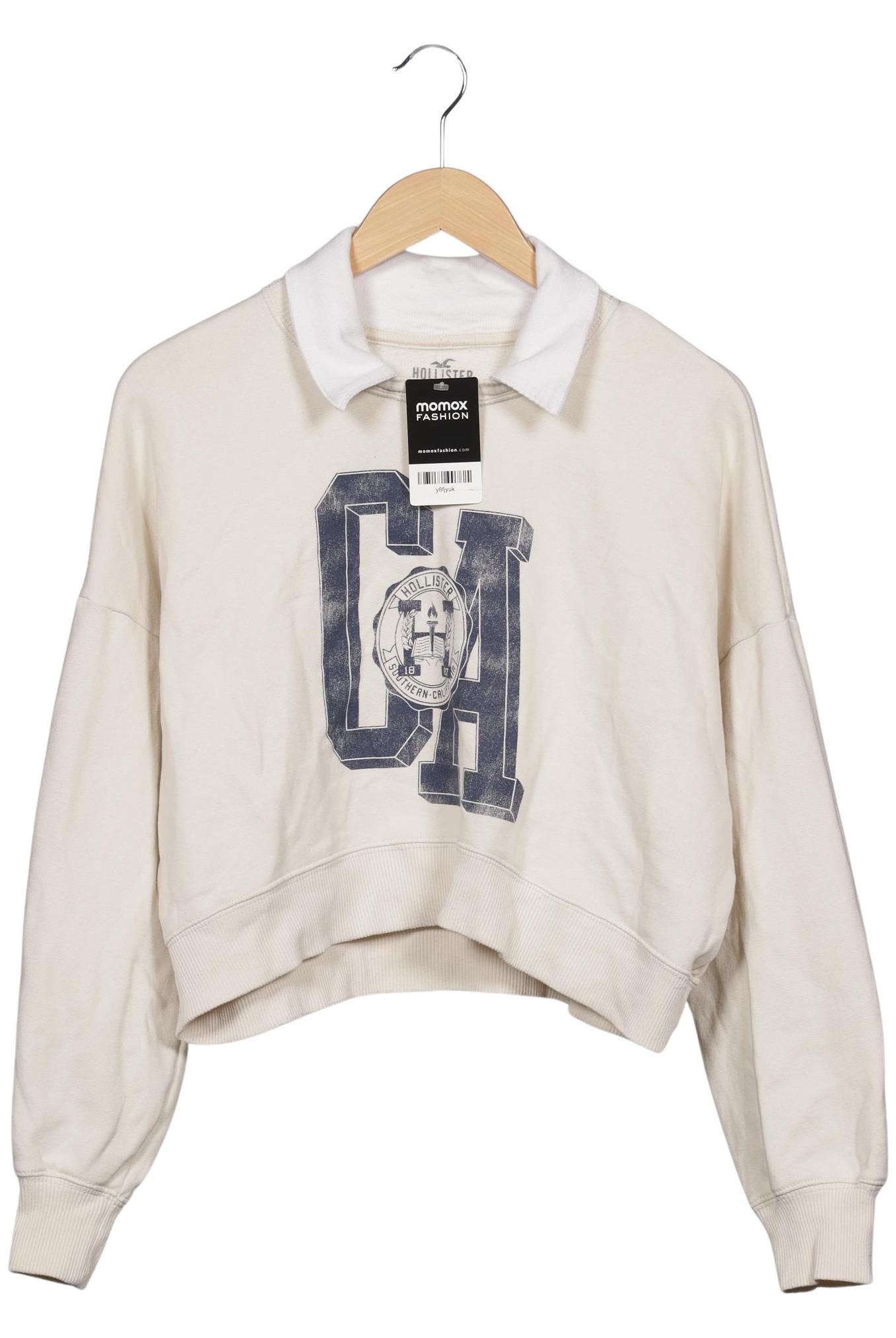 

Hollister Damen Pullover, cremeweiß, Gr. 36