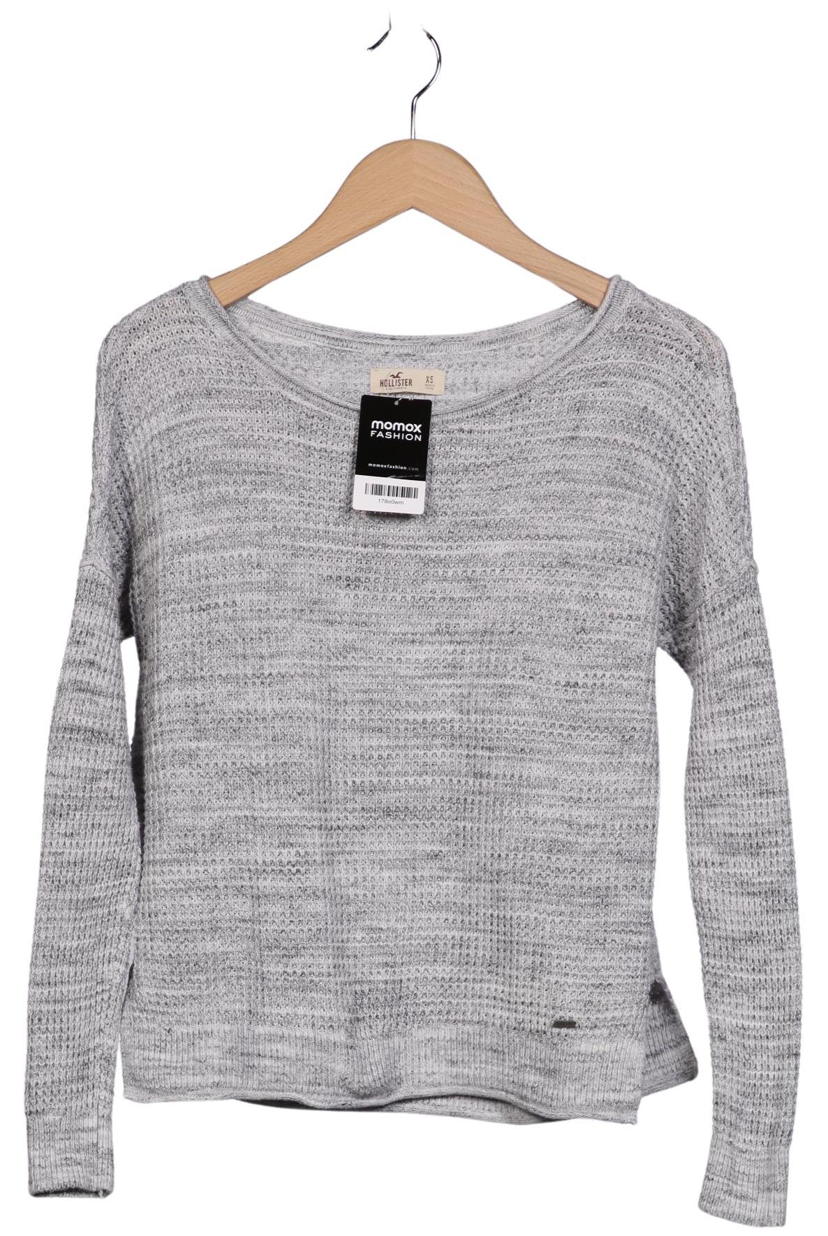

Hollister Damen Pullover, grau, Gr. 34