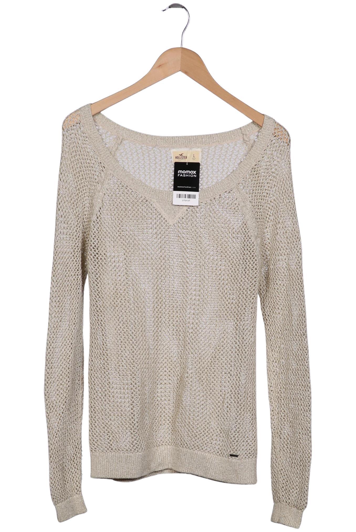 

Hollister Damen Pullover, cremeweiß, Gr. 42