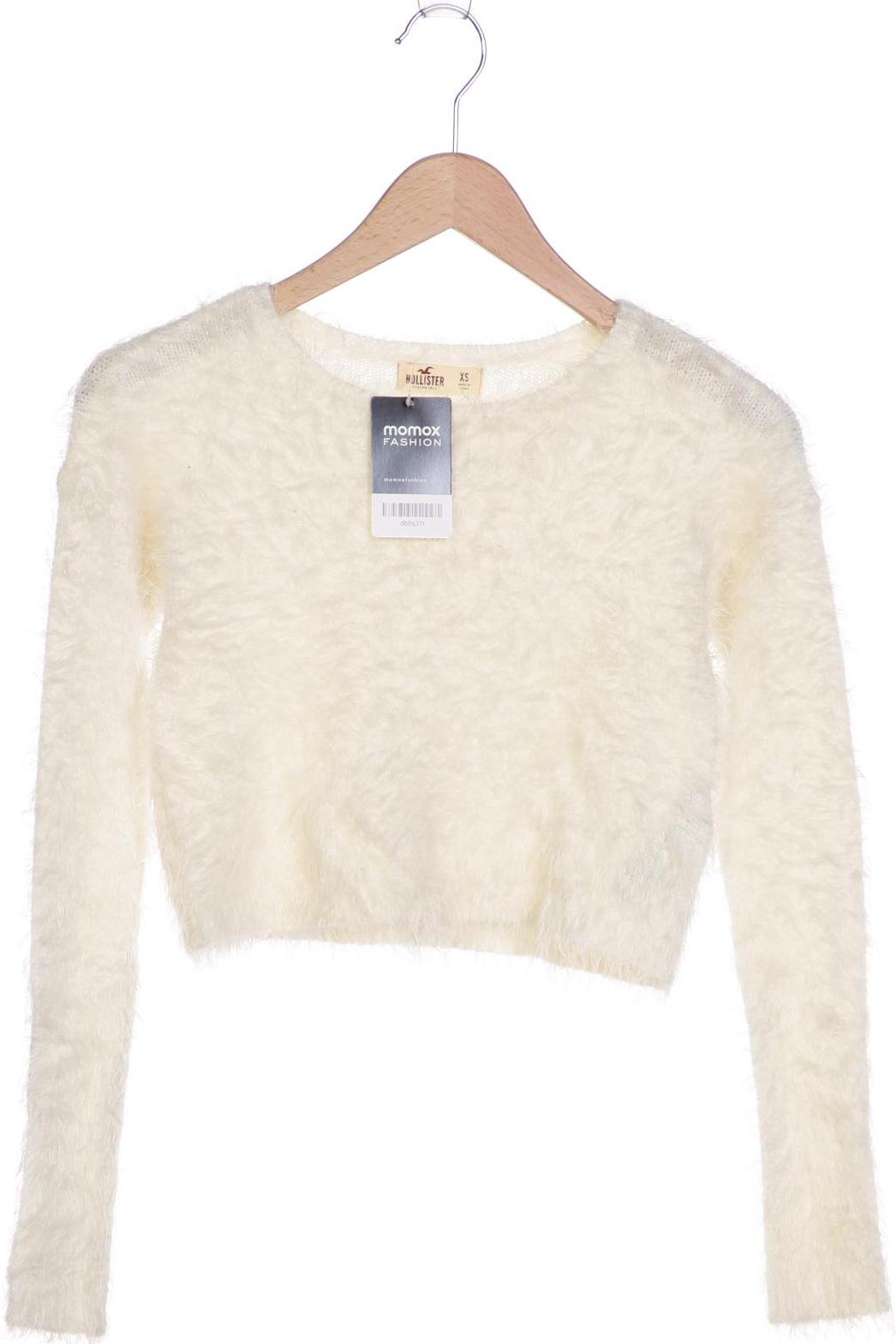 

Hollister Damen Pullover, cremeweiß, Gr. 34