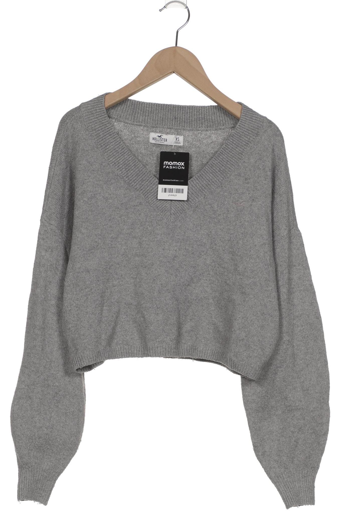 

Hollister Damen Pullover, grau, Gr. 34