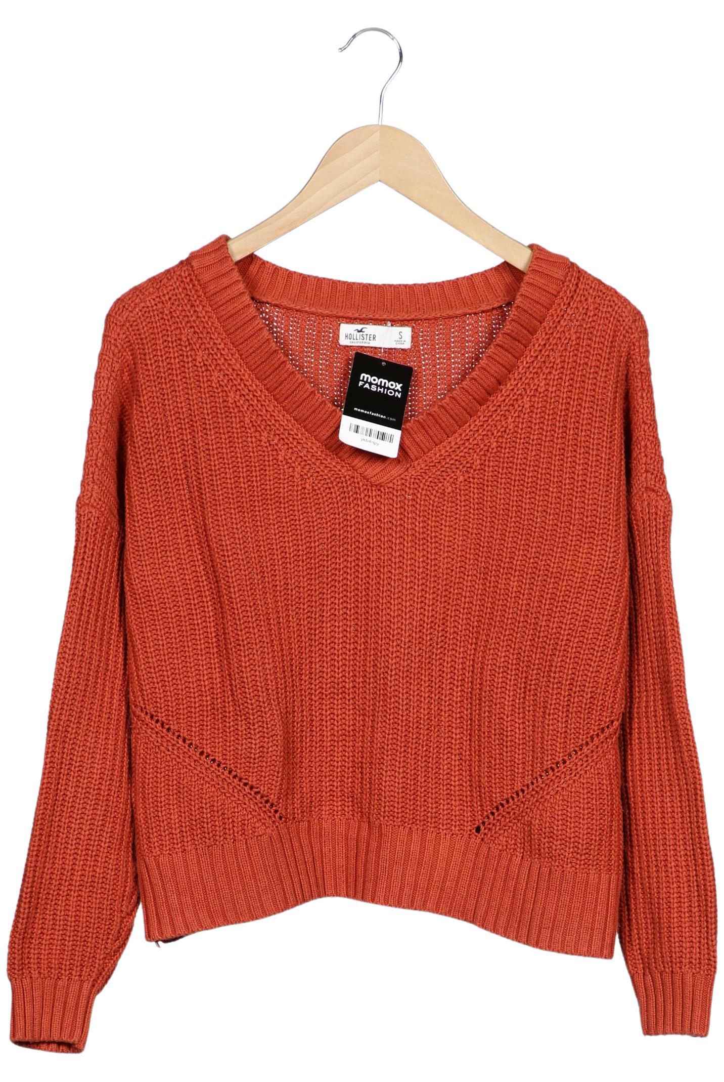 

Hollister Damen Pullover, orange, Gr. 36
