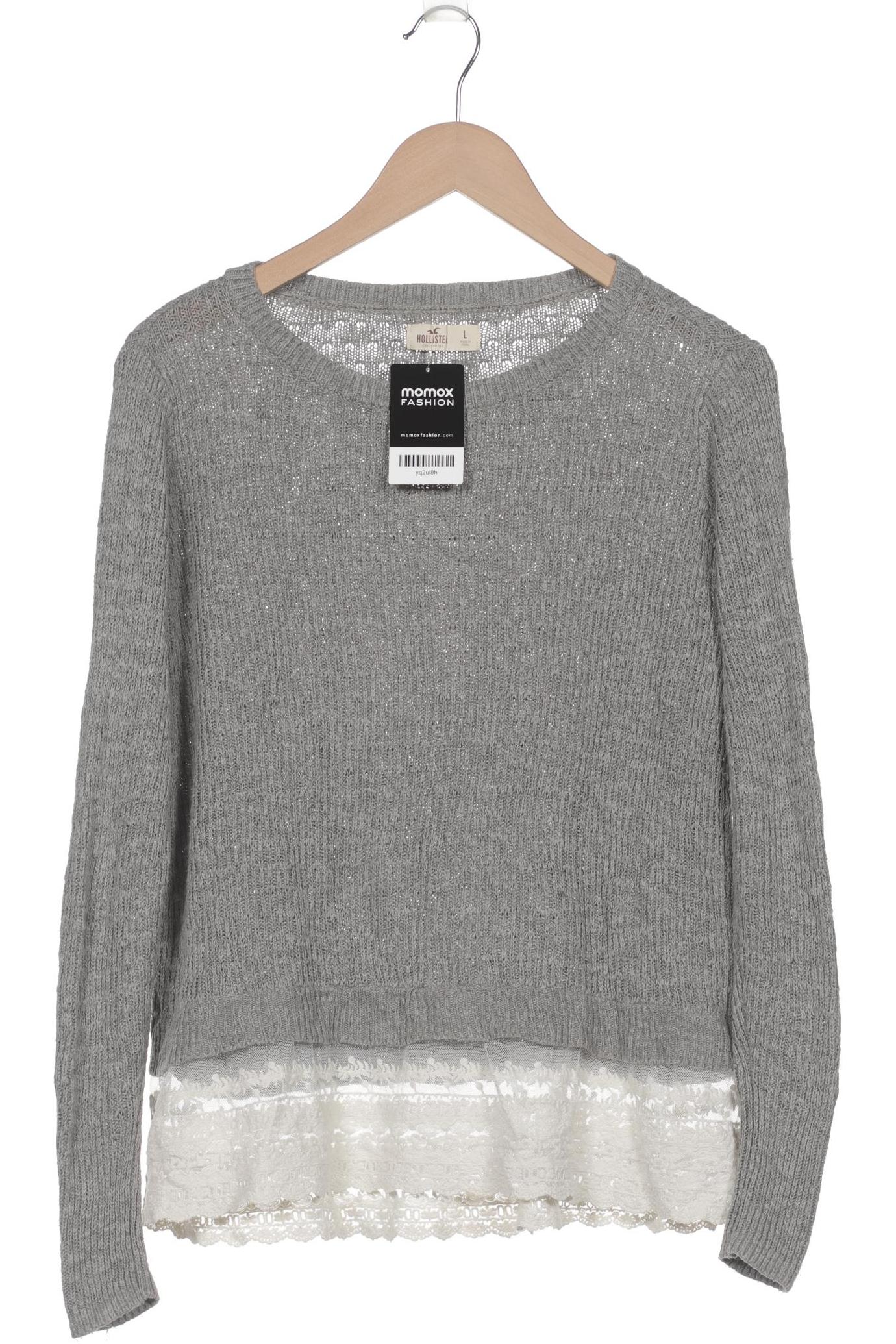 

Hollister Damen Pullover, grau, Gr. 42