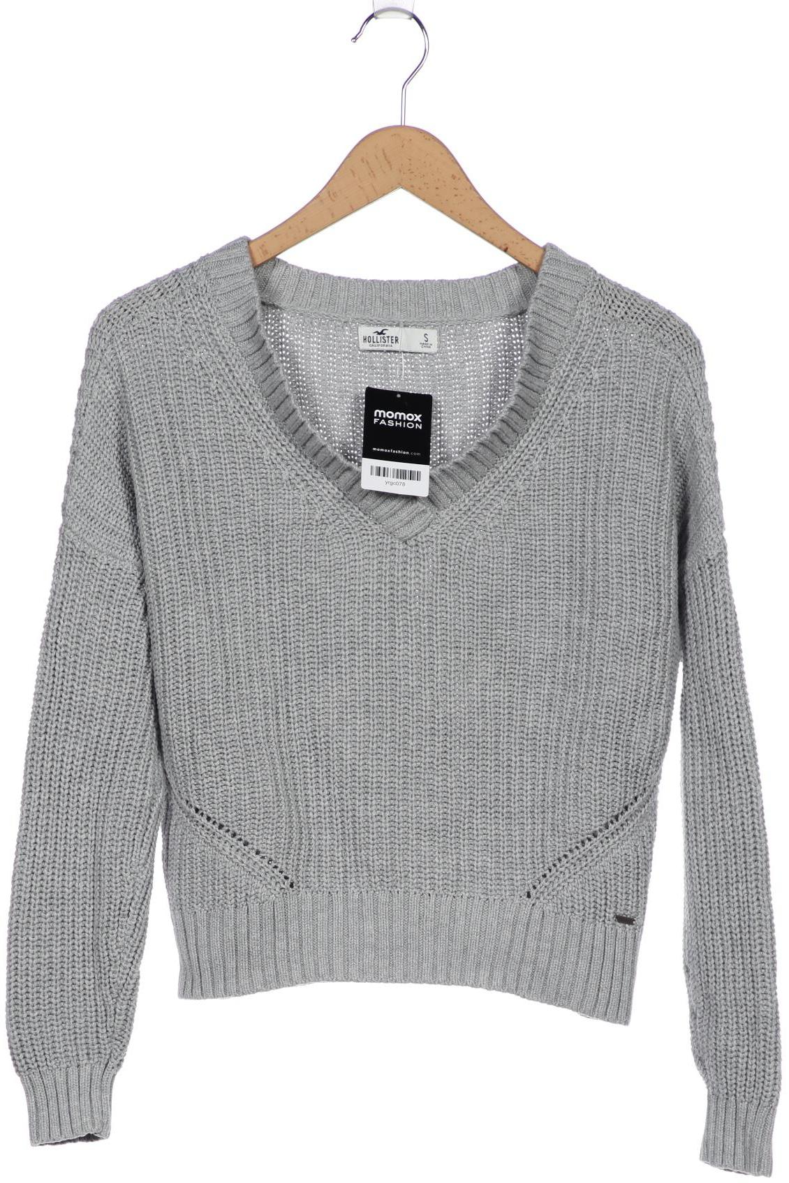 

Hollister Damen Pullover, grau