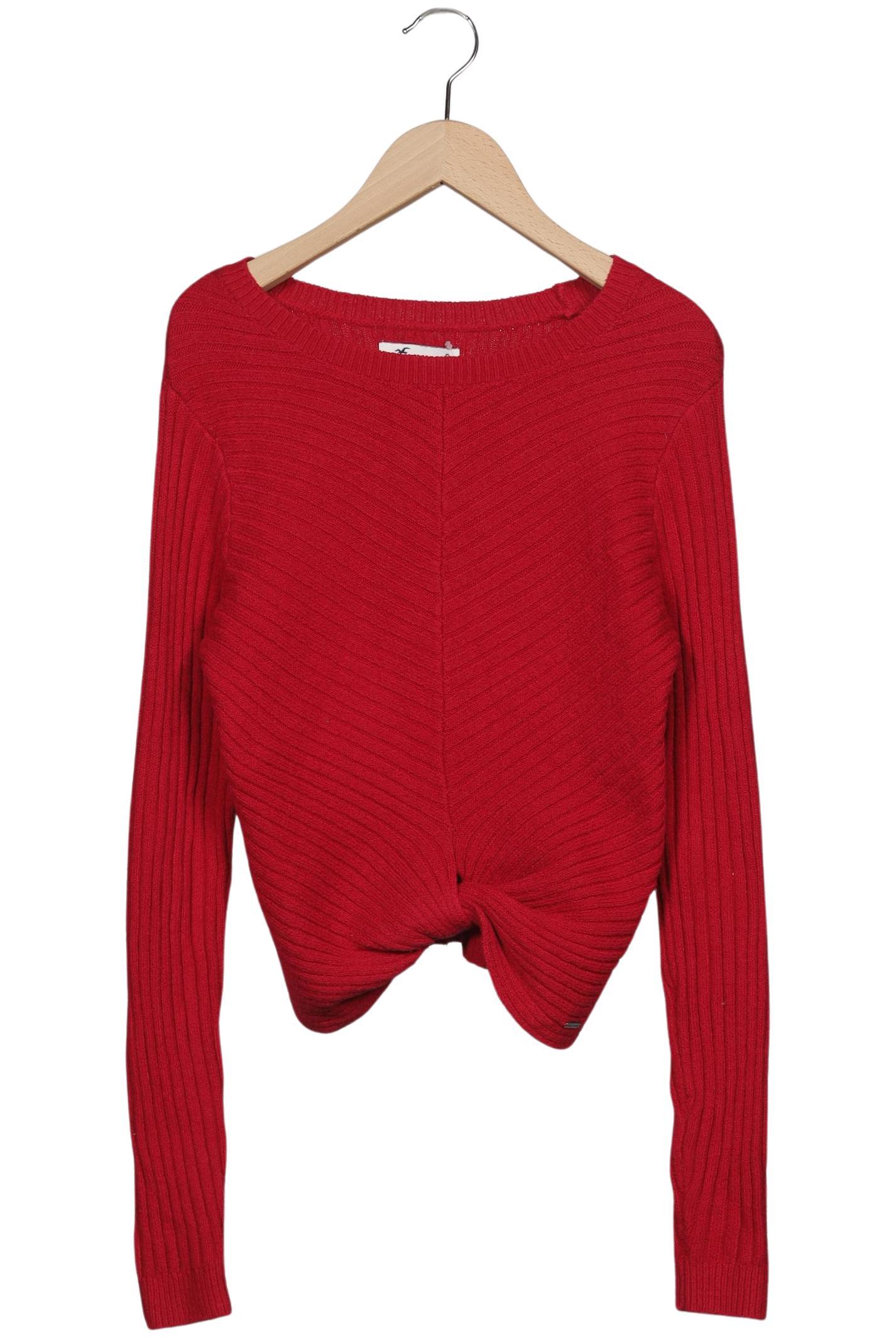 

Hollister Damen Pullover, rot, Gr. 36