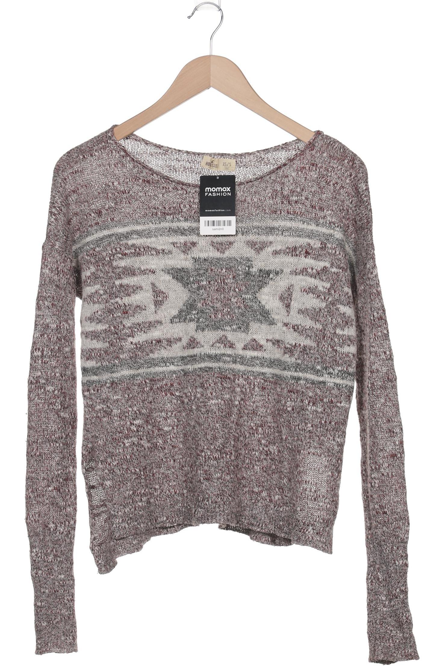 

Hollister Damen Pullover, bordeaux, Gr. 34