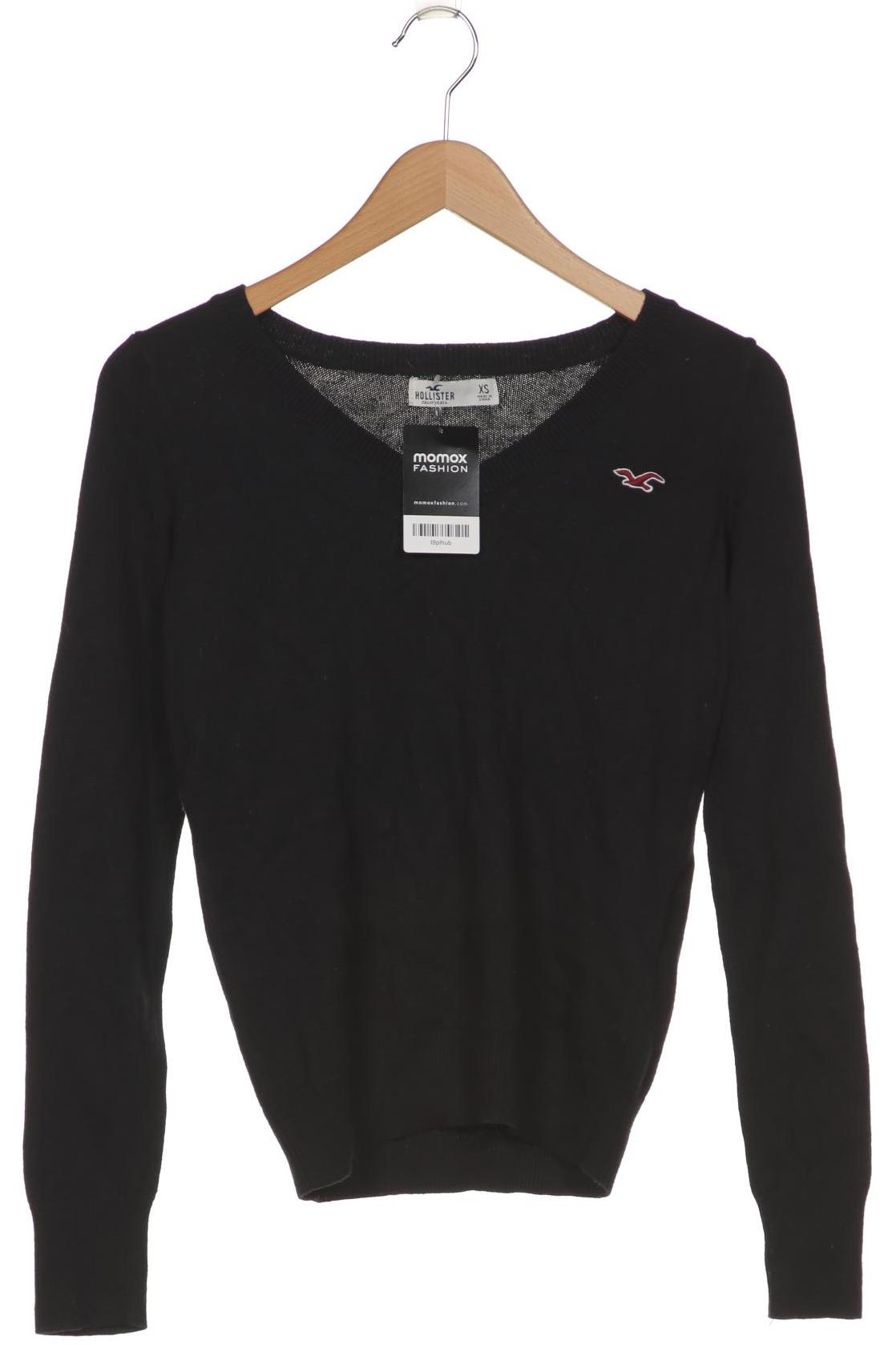

Hollister Damen Pullover, schwarz